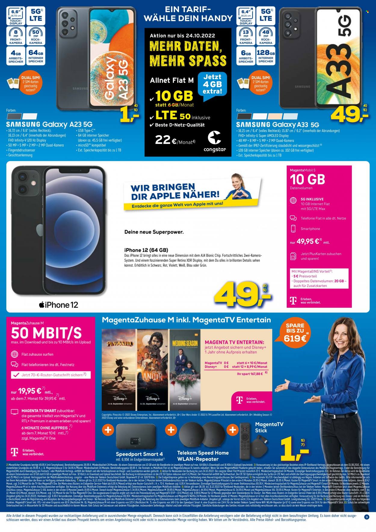 Euronics Prospekte  - 5.10.2022 - 15.10.2022. Seite 9