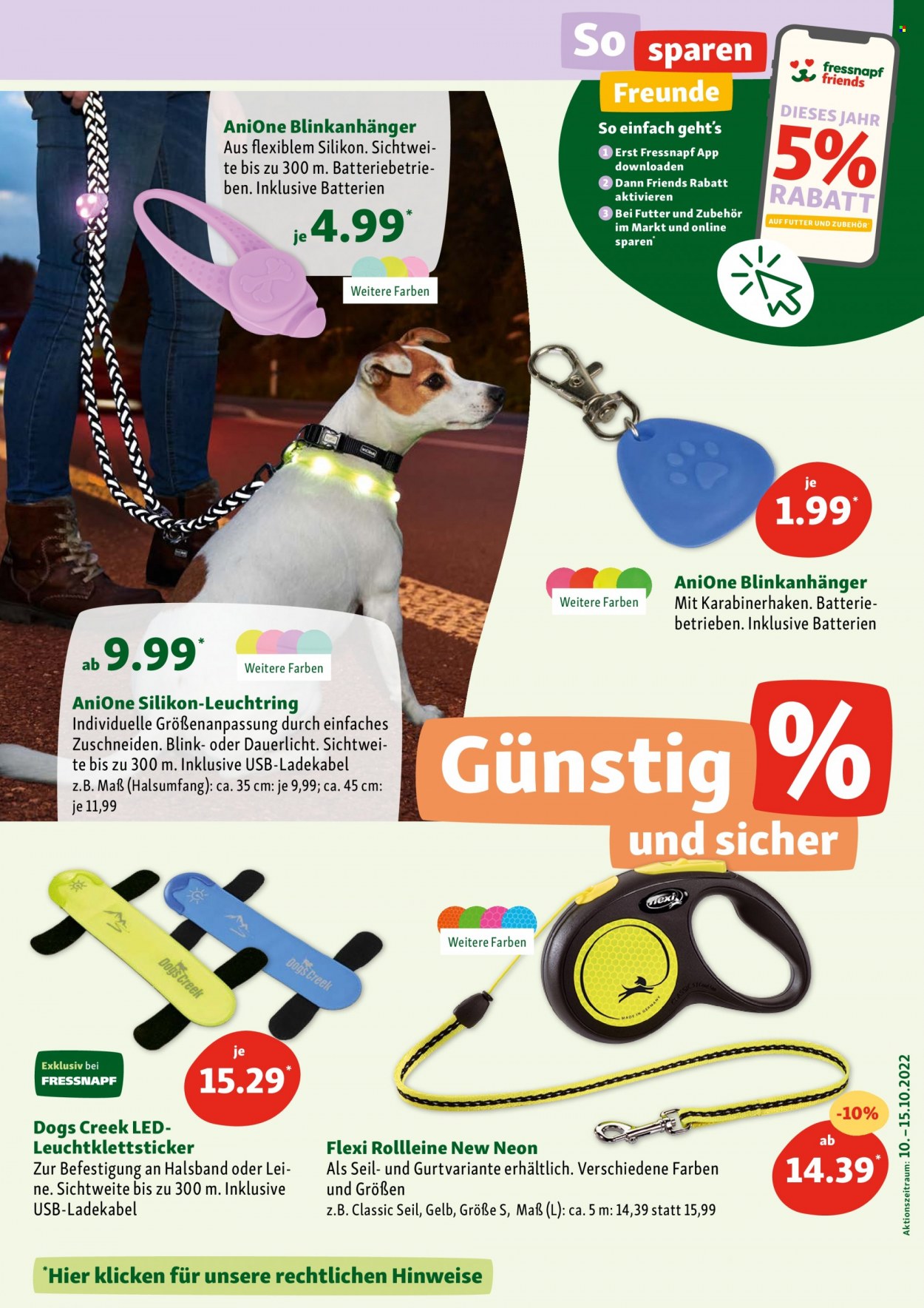 Fressnapf Prospekte  - 10.10.2022 - 15.10.2022. Seite 5