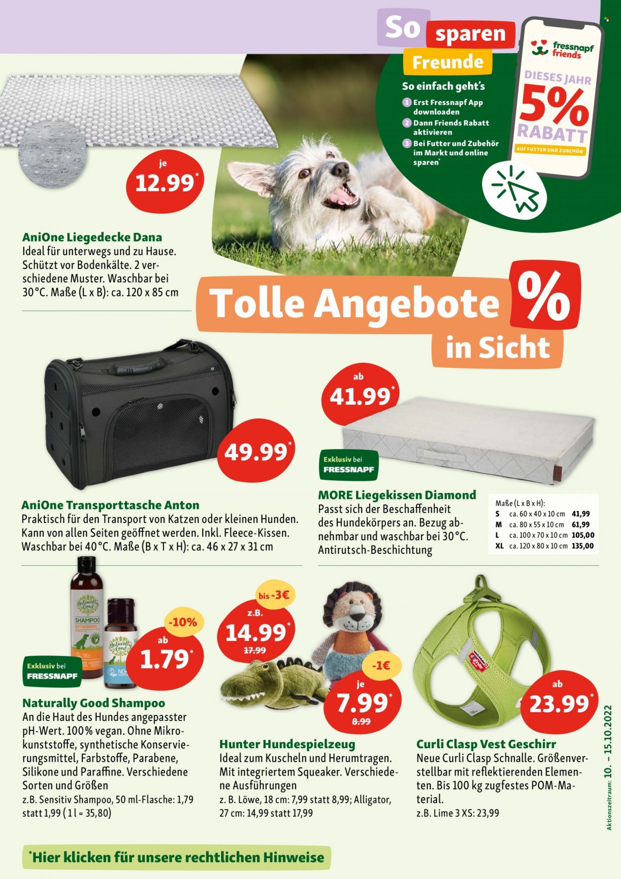 Fressnapf Prospekte  - 10.10.2022 - 15.10.2022. Seite 7