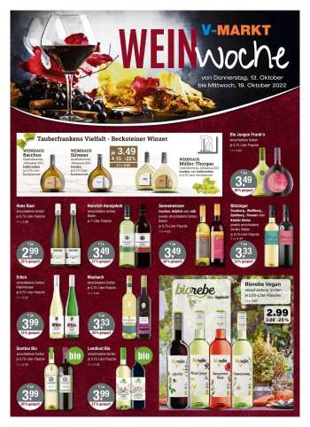 Prospekte V-Markt - 13.10.2022 - 19.10.2022.