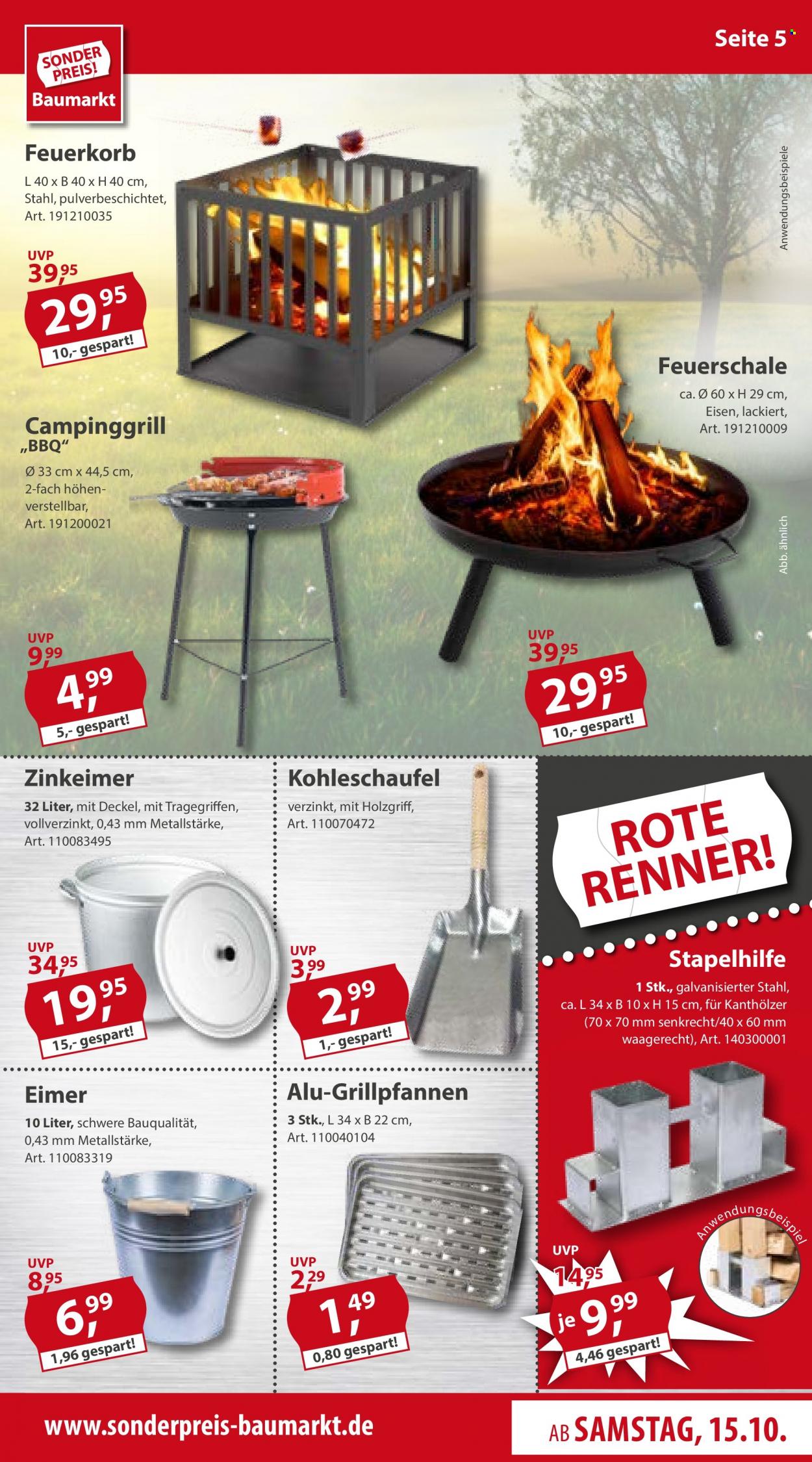 Sonderpreis-Baumarkt Prospekte  - 15.10.2022 - 21.10.2022. Seite 5