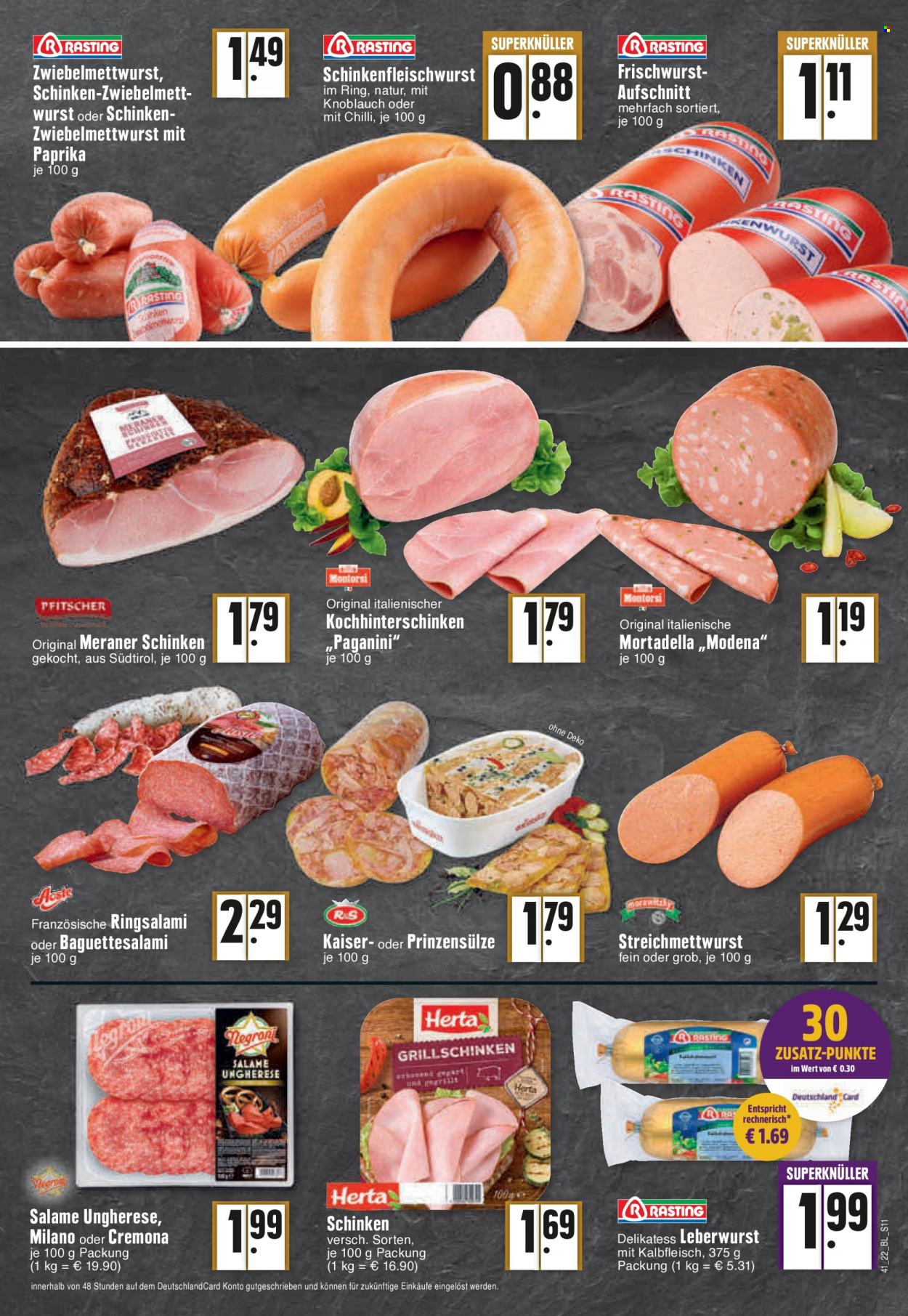 Edeka Prospekte  - 10.10.2022 - 15.10.2022. Seite 11