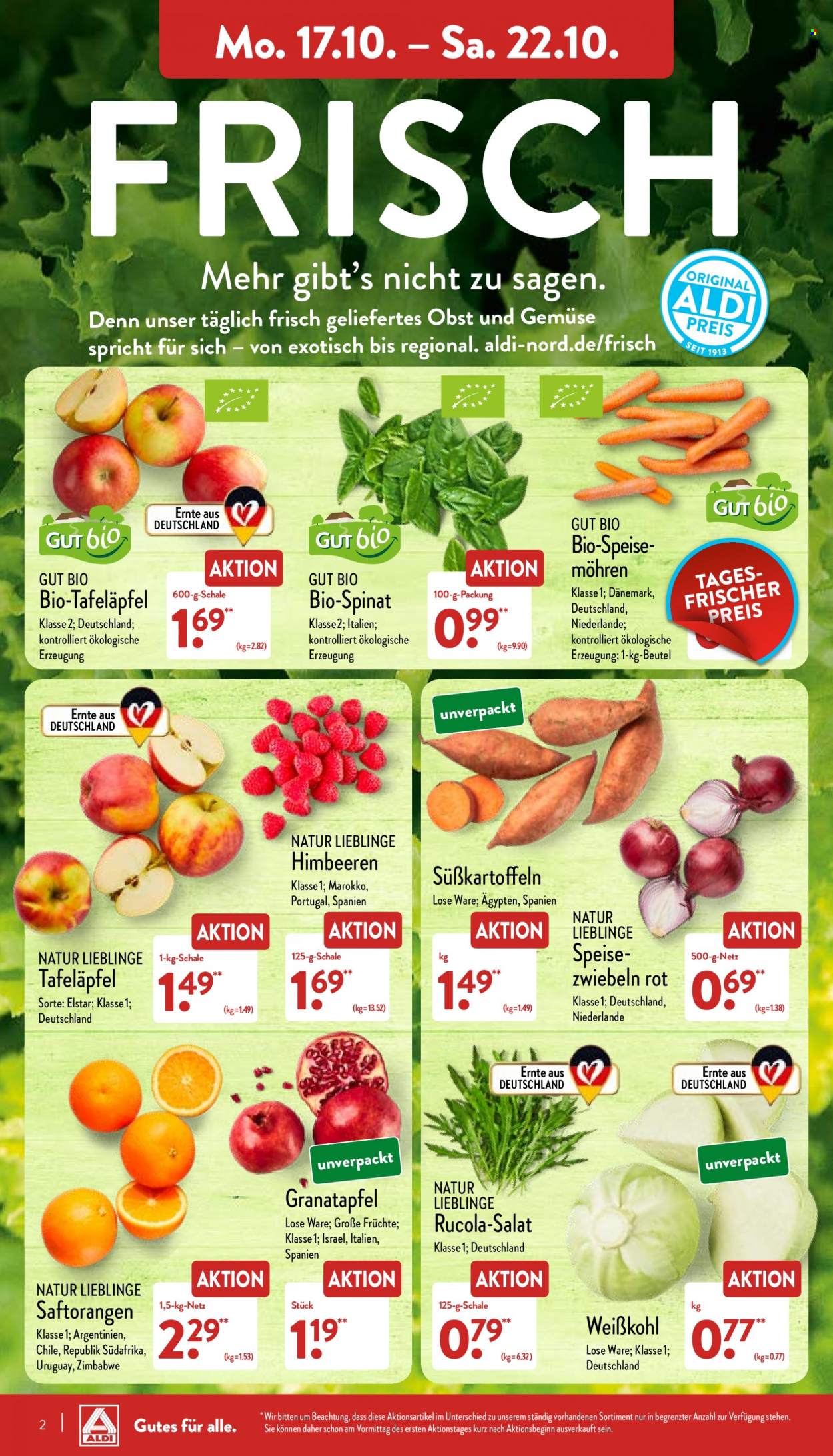 ALDI Nord Prospekte  - 17.10.2022 - 22.10.2022. Seite 2