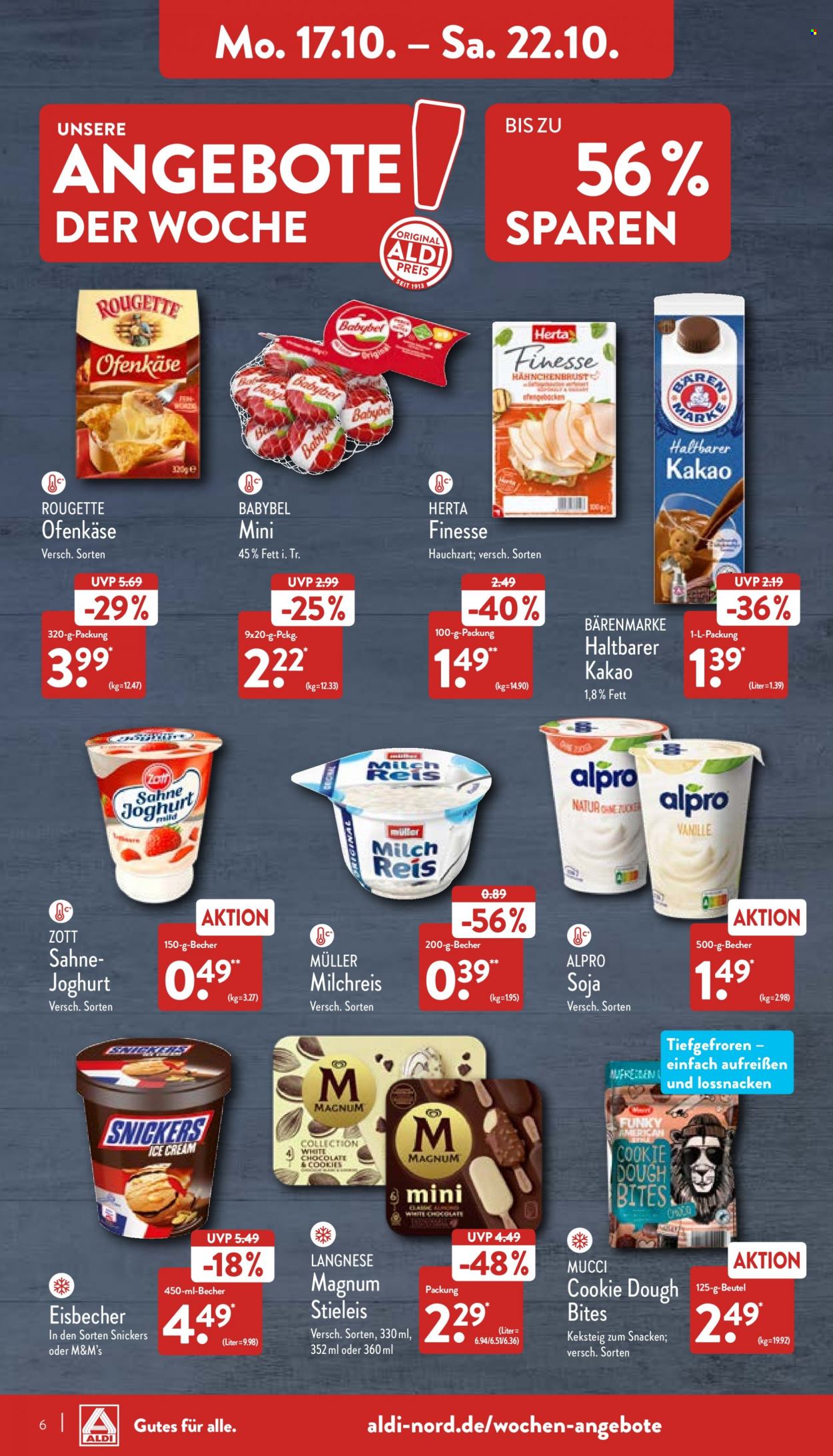 ALDI Nord Prospekte  - 17.10.2022 - 22.10.2022. Seite 6