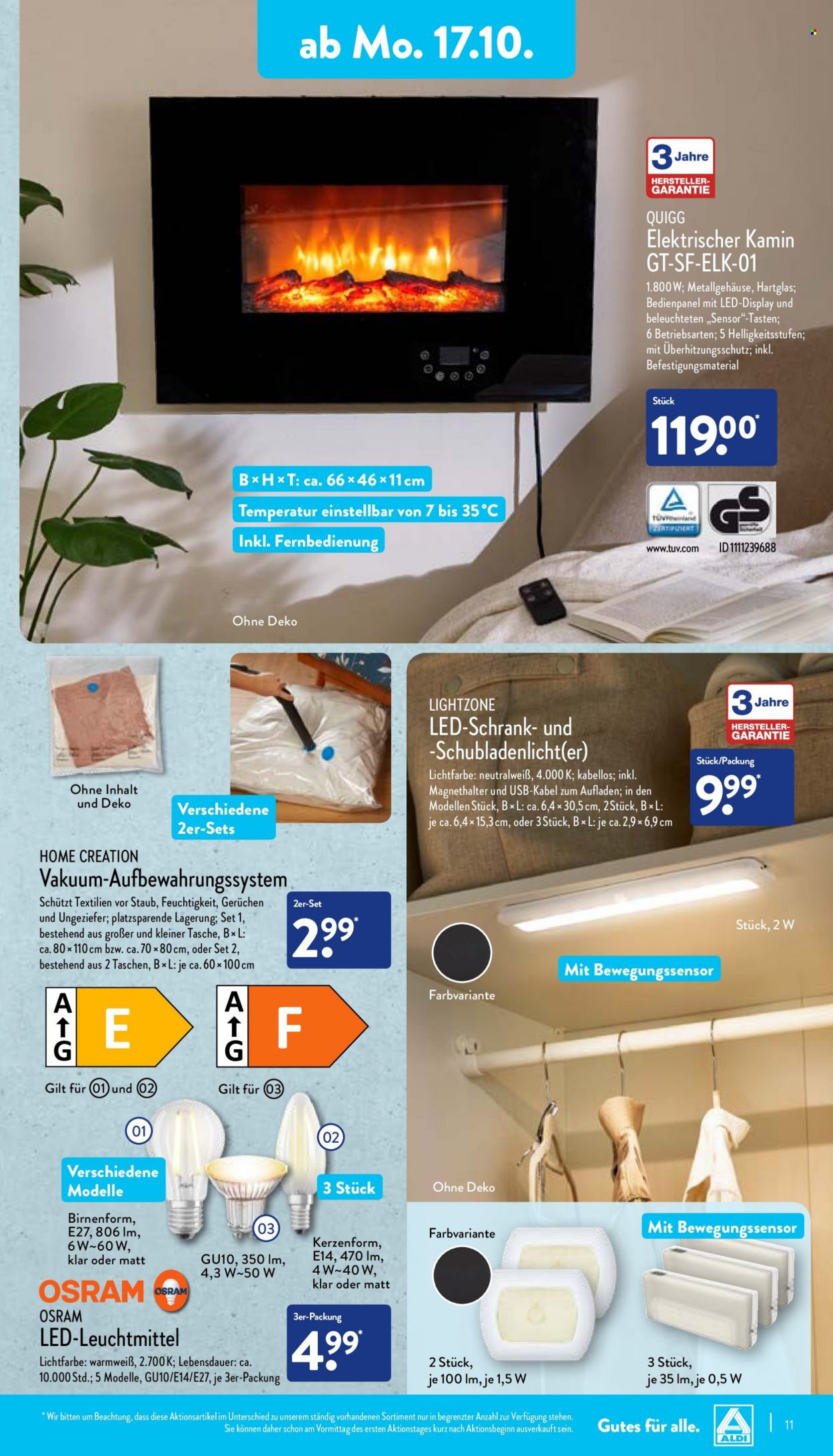 ALDI Nord Prospekte  - 17.10.2022 - 22.10.2022. Seite 11