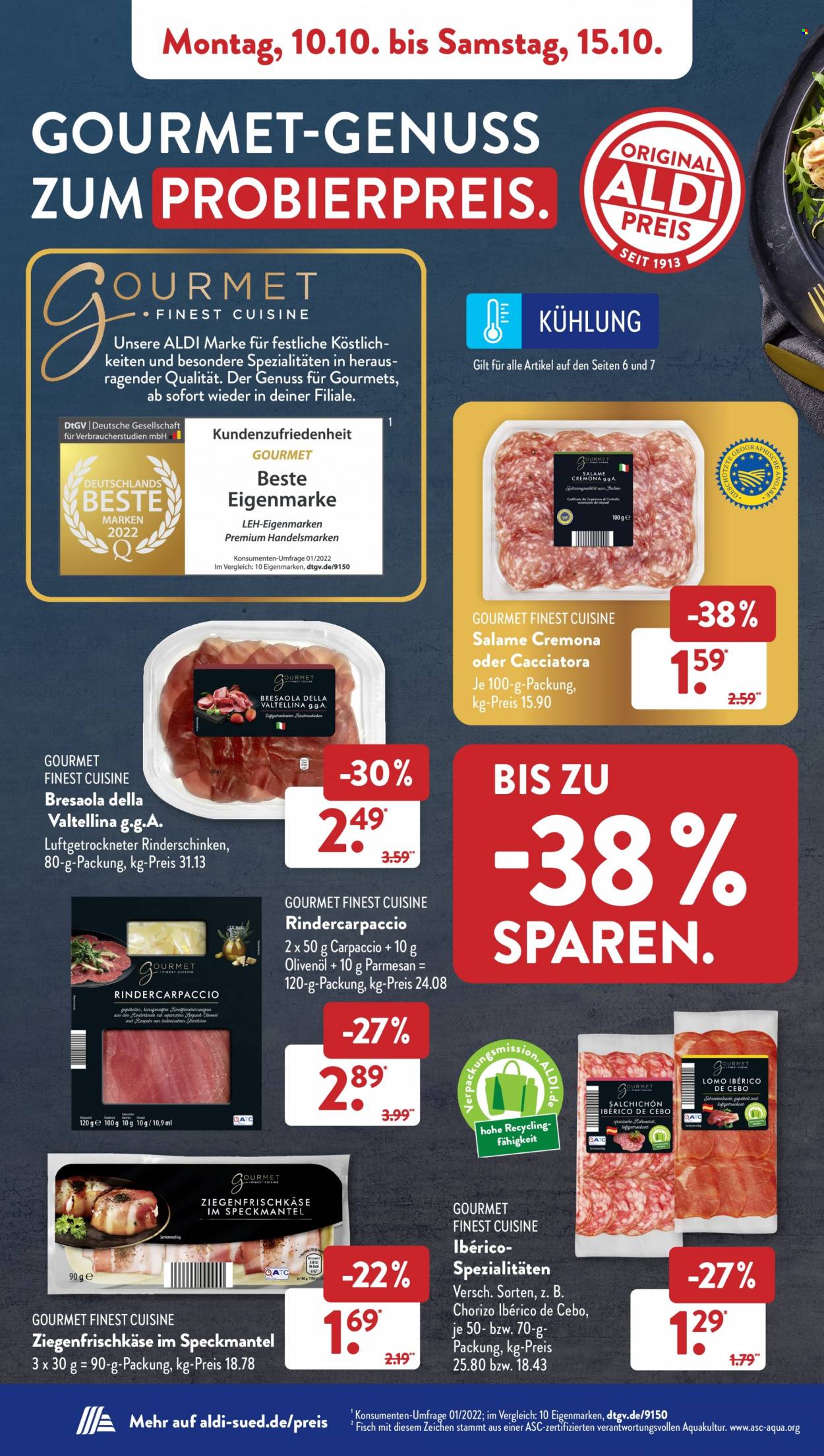 ALDI SÜD Prospekte  - 10.10.2022 - 15.10.2022. Seite 8