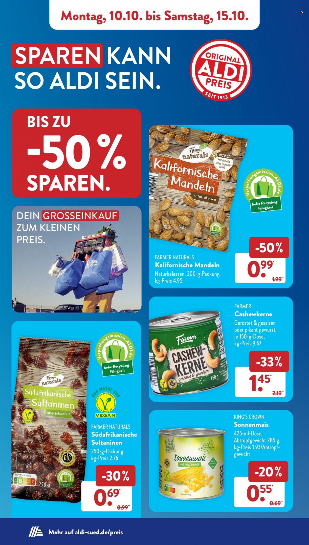 ALDI SÜD Prospekte  - 10.10.2022 - 15.10.2022. Seite 10