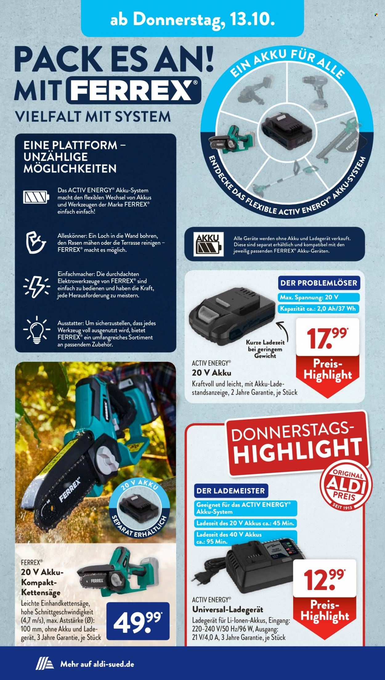ALDI SÜD Prospekte  - 10.10.2022 - 15.10.2022. Seite 20