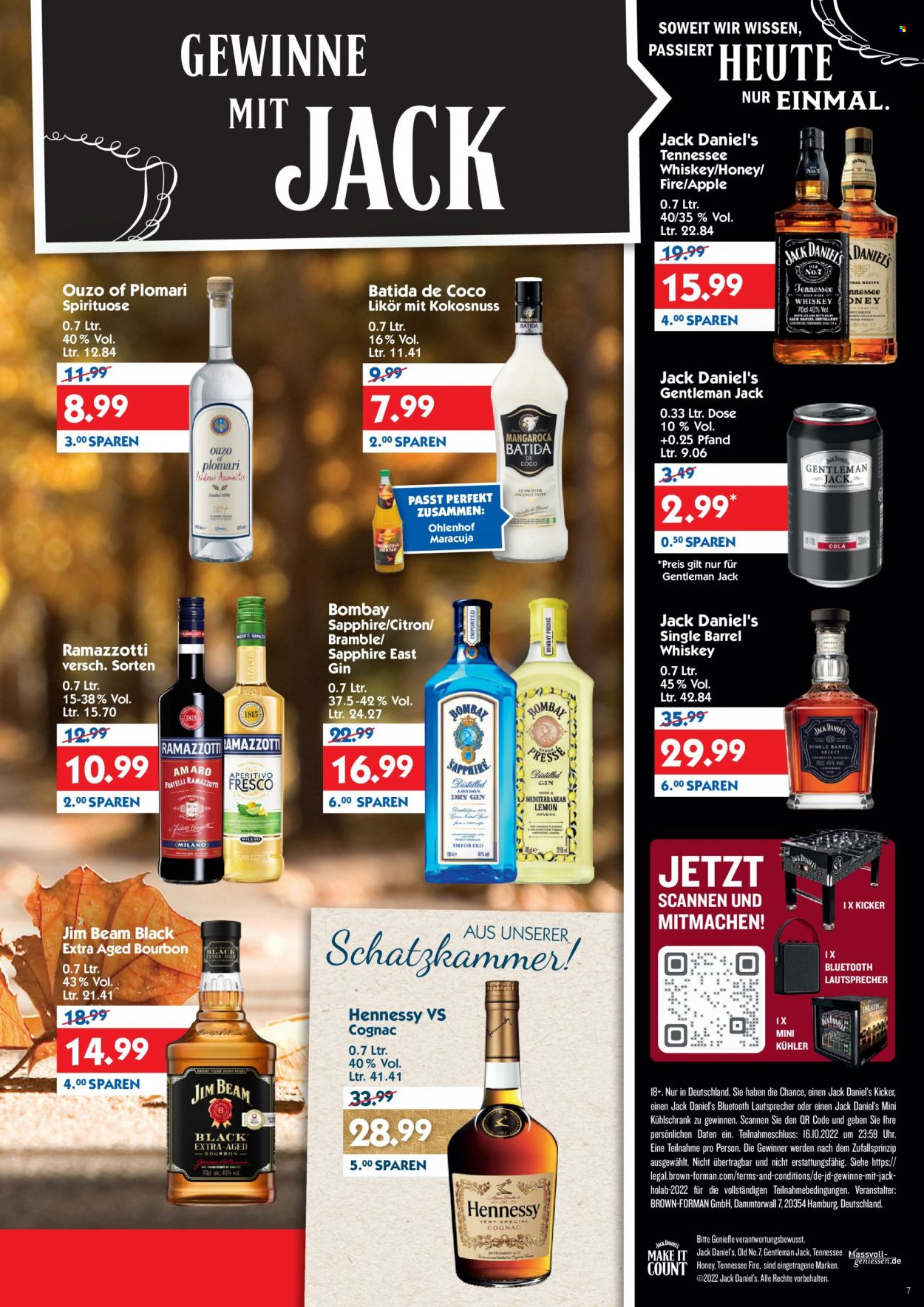 Hol'ab! Getränkemarkt Prospekte  - 10.10.2022 - 15.10.2022. Seite 7