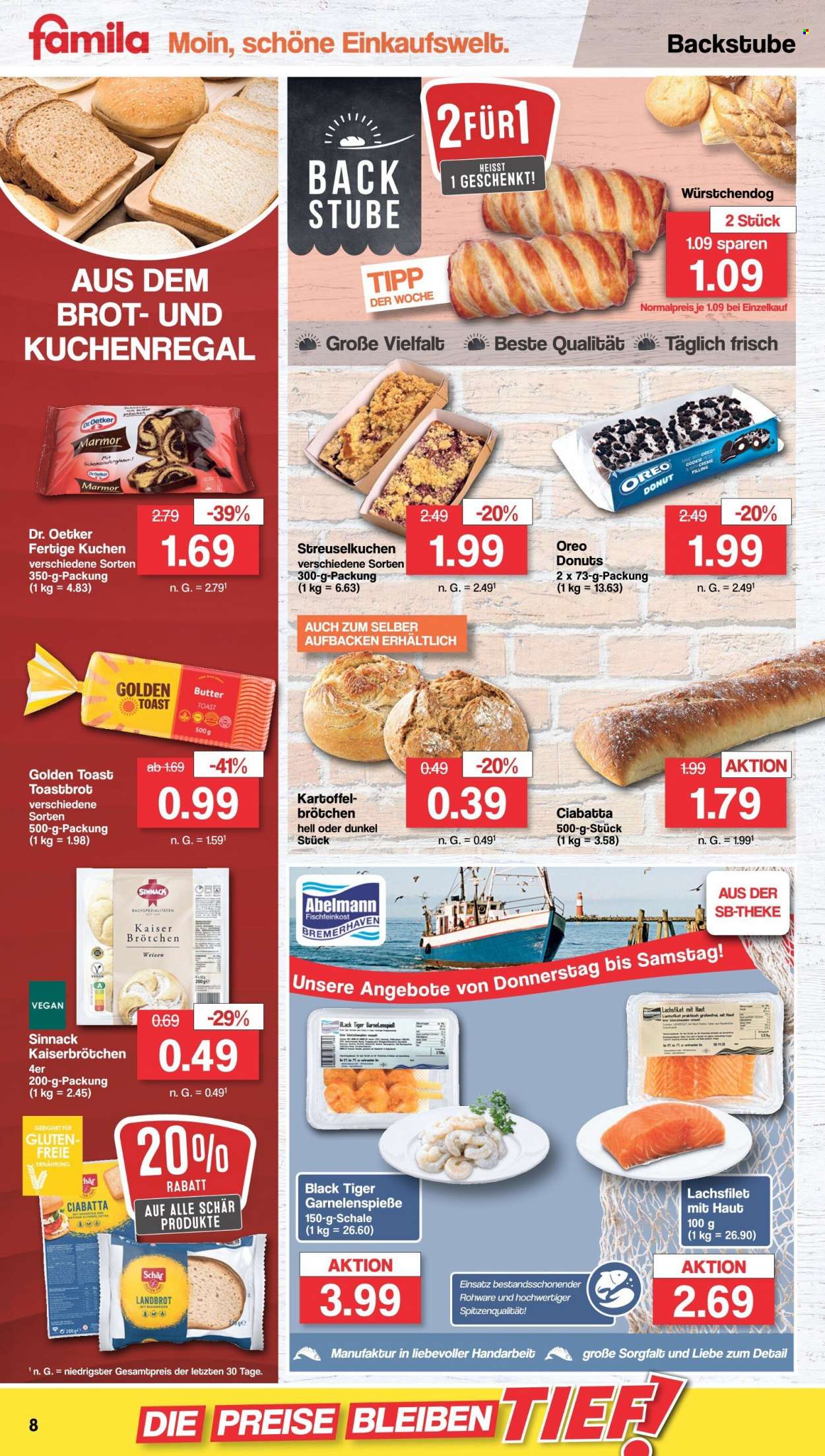 famila Prospekte  - 10.10.2022 - 15.10.2022. Seite 8