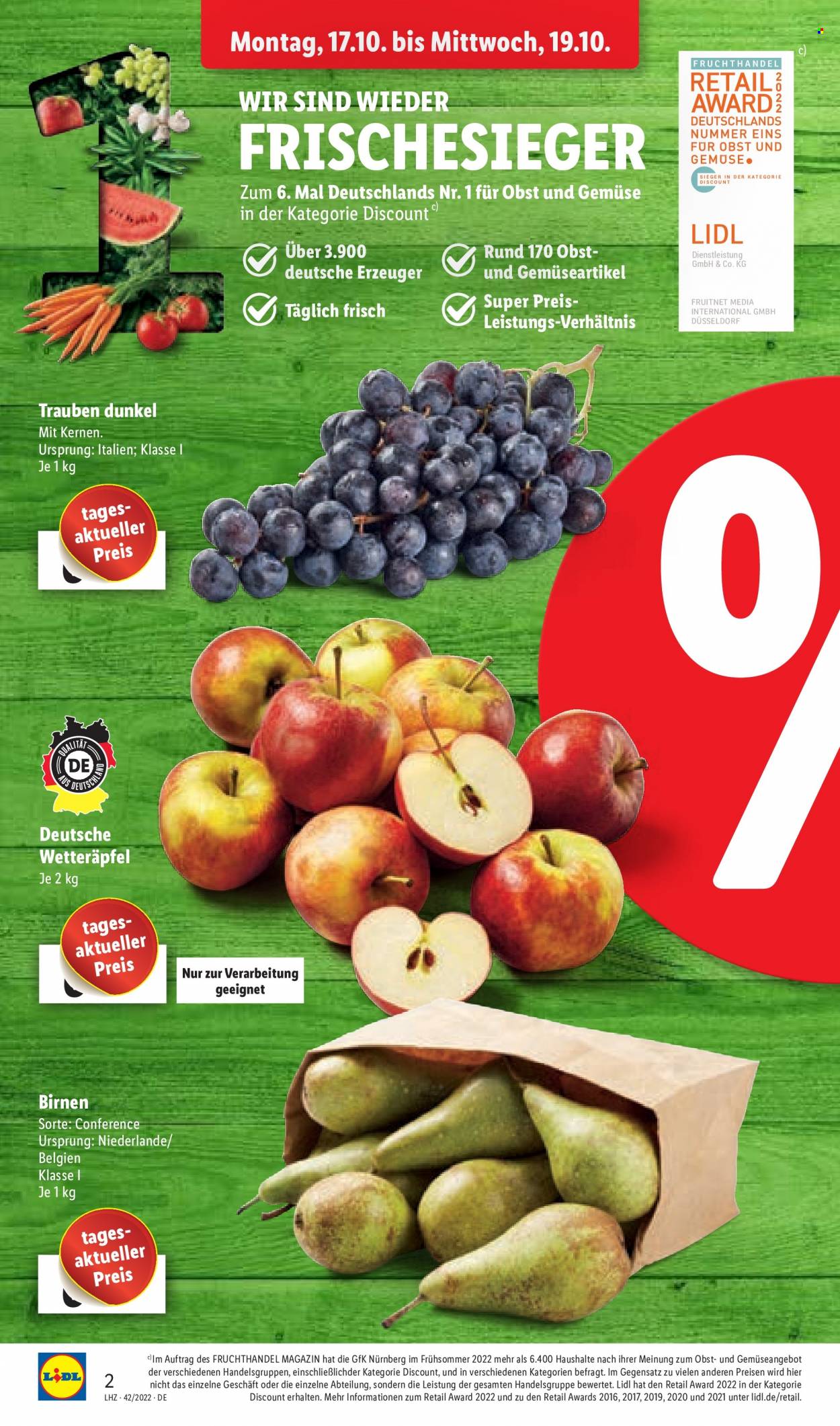 Lidl Prospekte  - 17.10.2022 - 22.10.2022. Seite 2