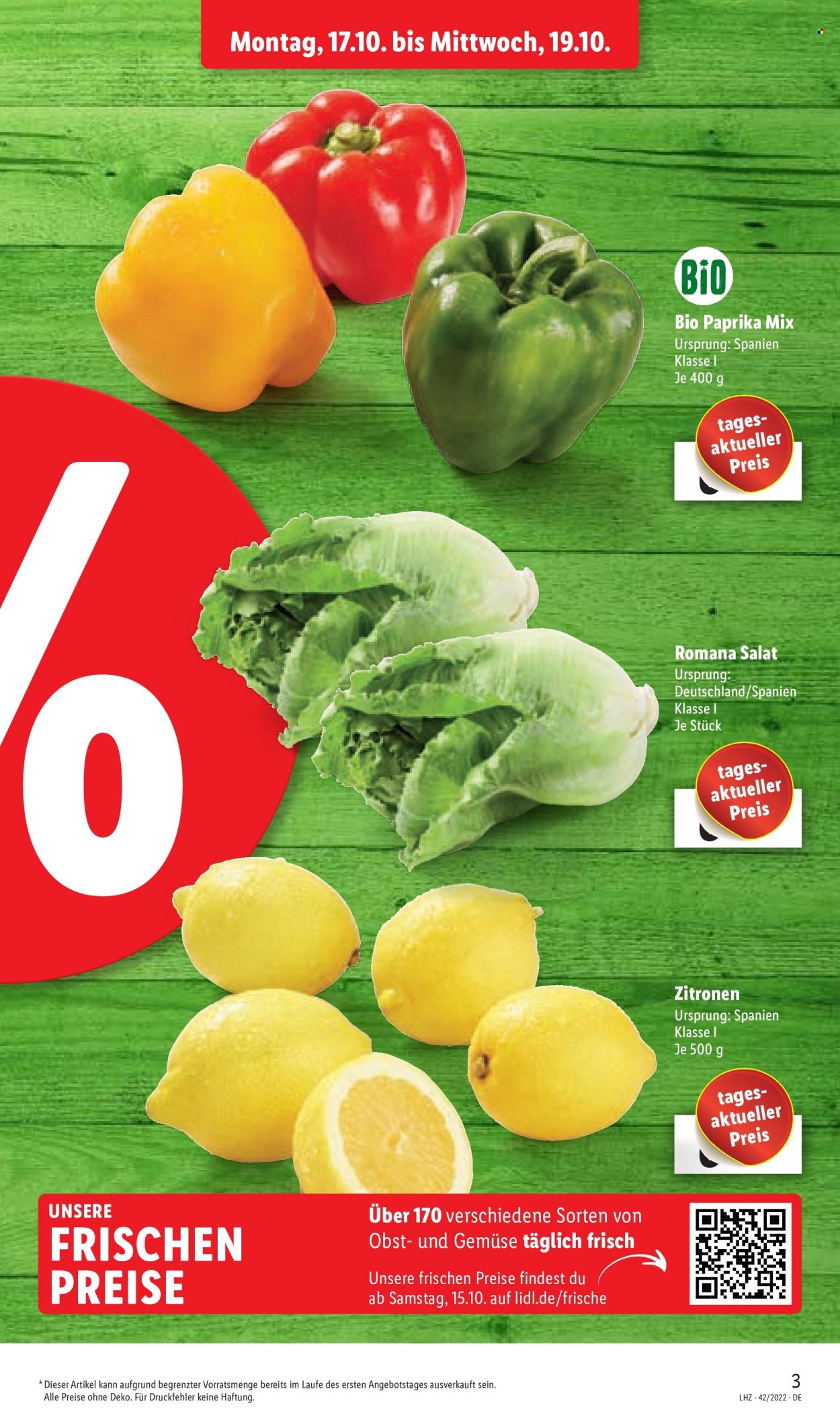 Lidl Prospekte  - 17.10.2022 - 22.10.2022. Seite 3