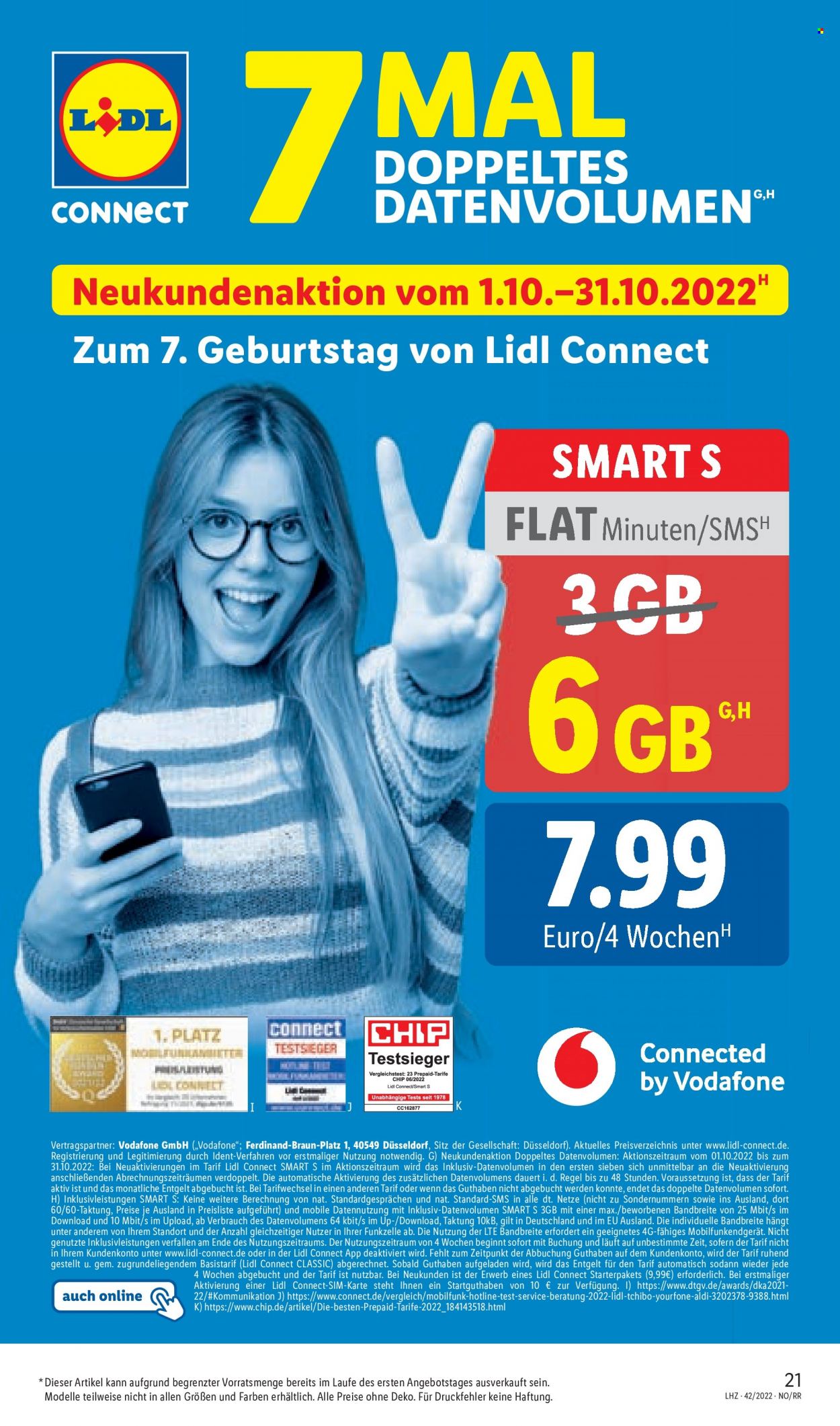 Lidl Prospekte  - 17.10.2022 - 22.10.2022. Seite 21