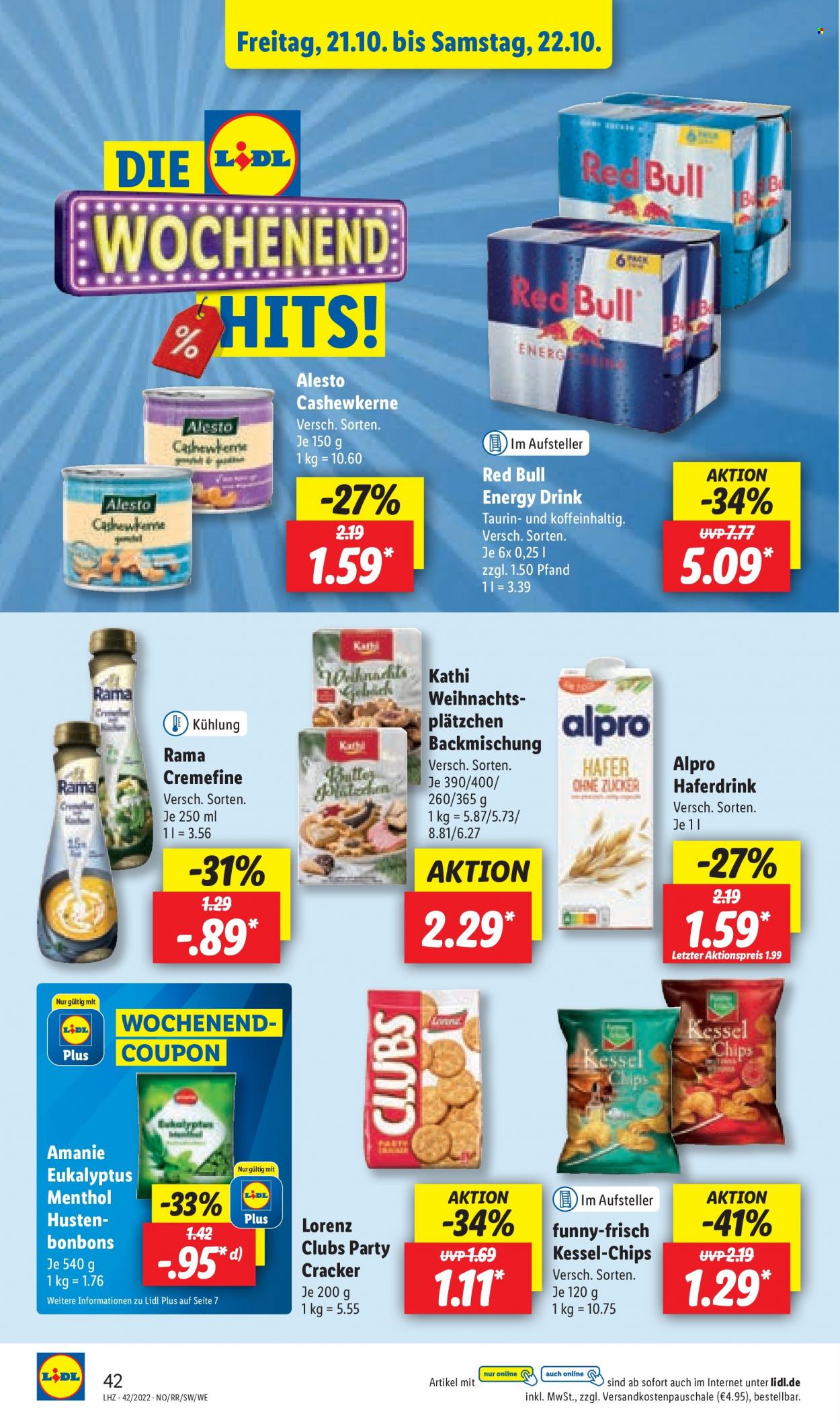 Lidl Prospekte  - 17.10.2022 - 22.10.2022. Seite 44