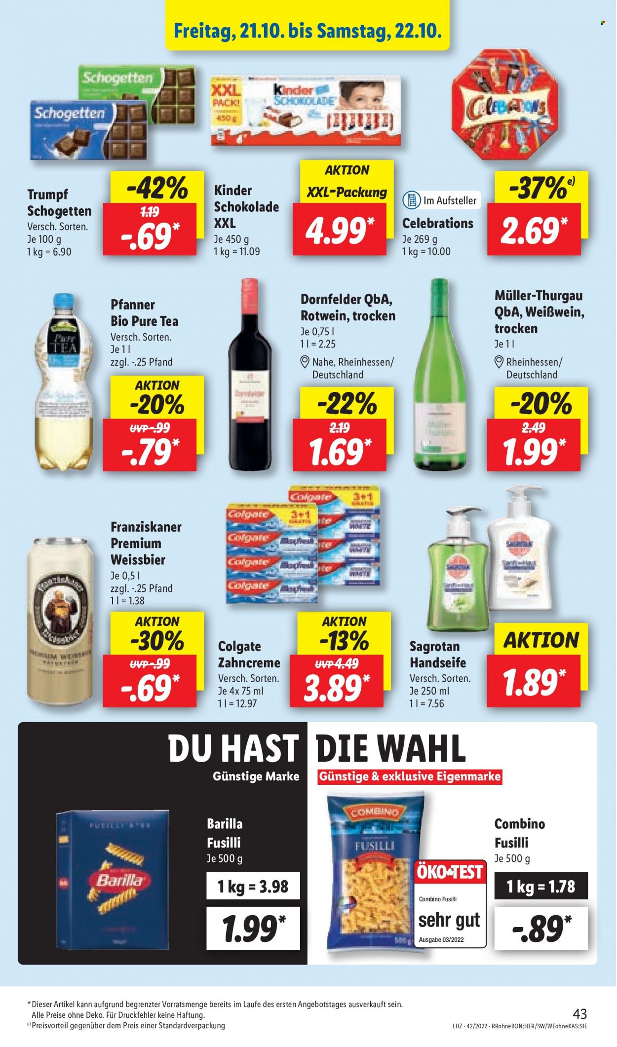 Lidl Prospekte  - 17.10.2022 - 22.10.2022. Seite 45