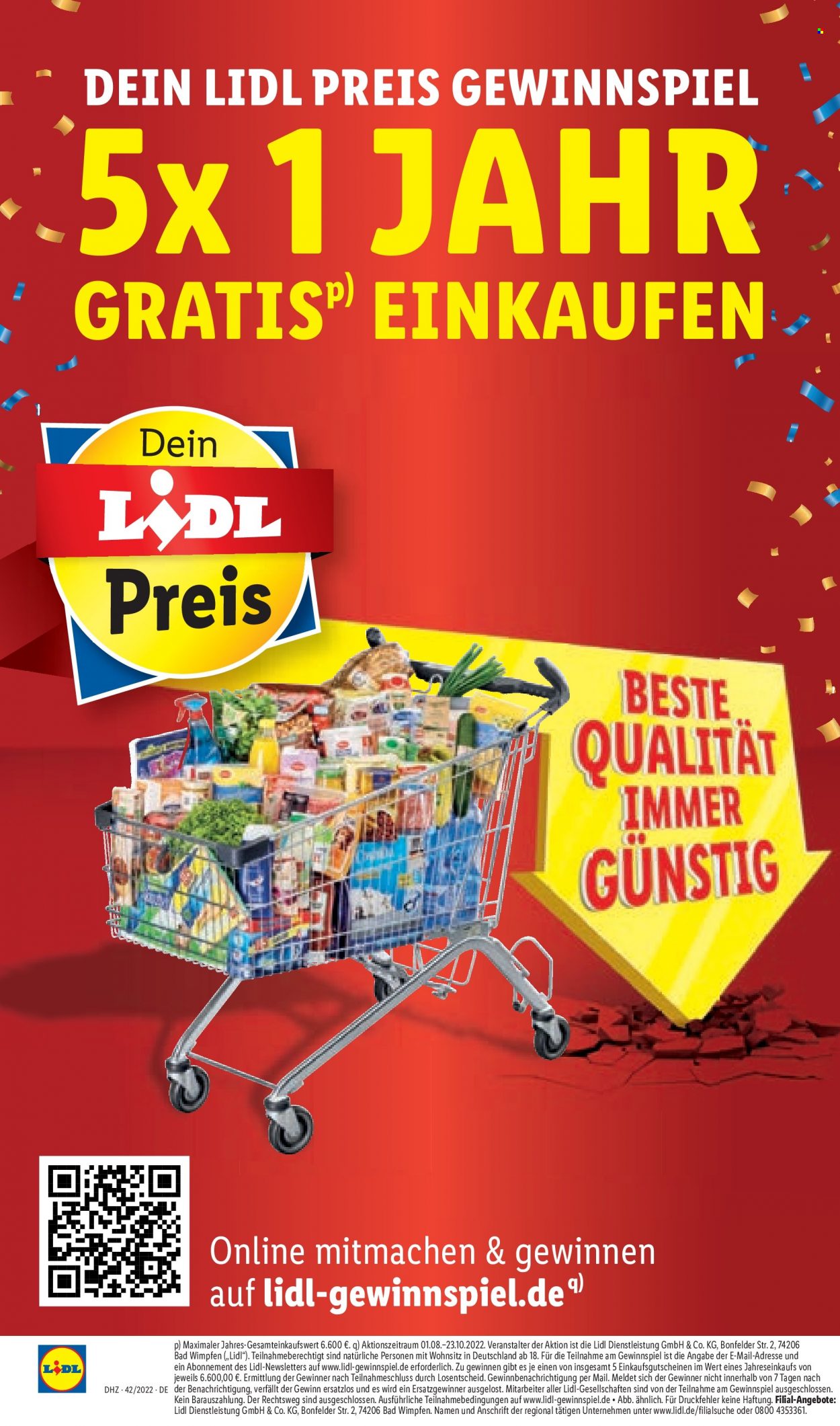 Lidl Prospekte  - 17.10.2022 - 22.10.2022. Seite 60