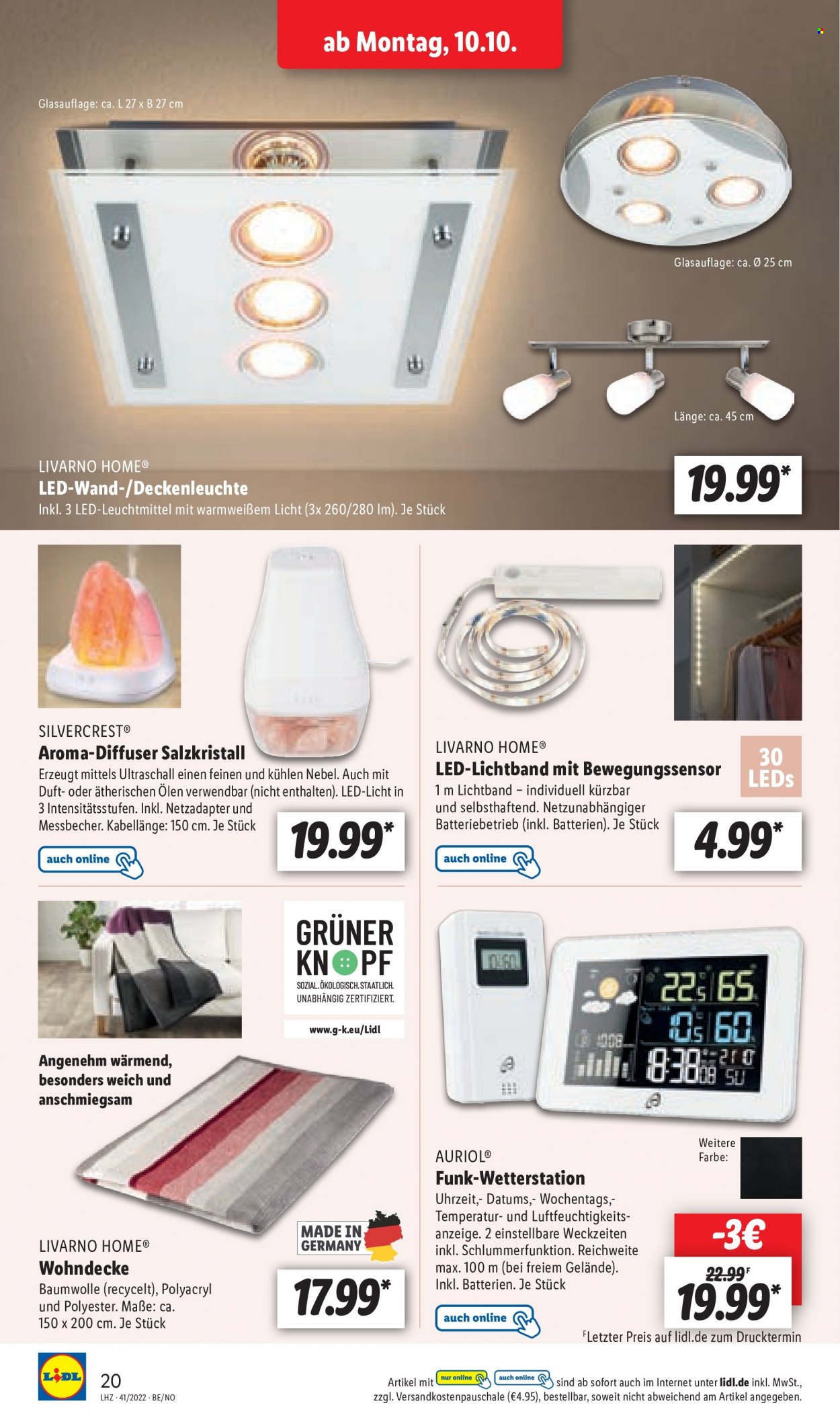Lidl Prospekte  - 10.10.2022 - 15.10.2022. Seite 22