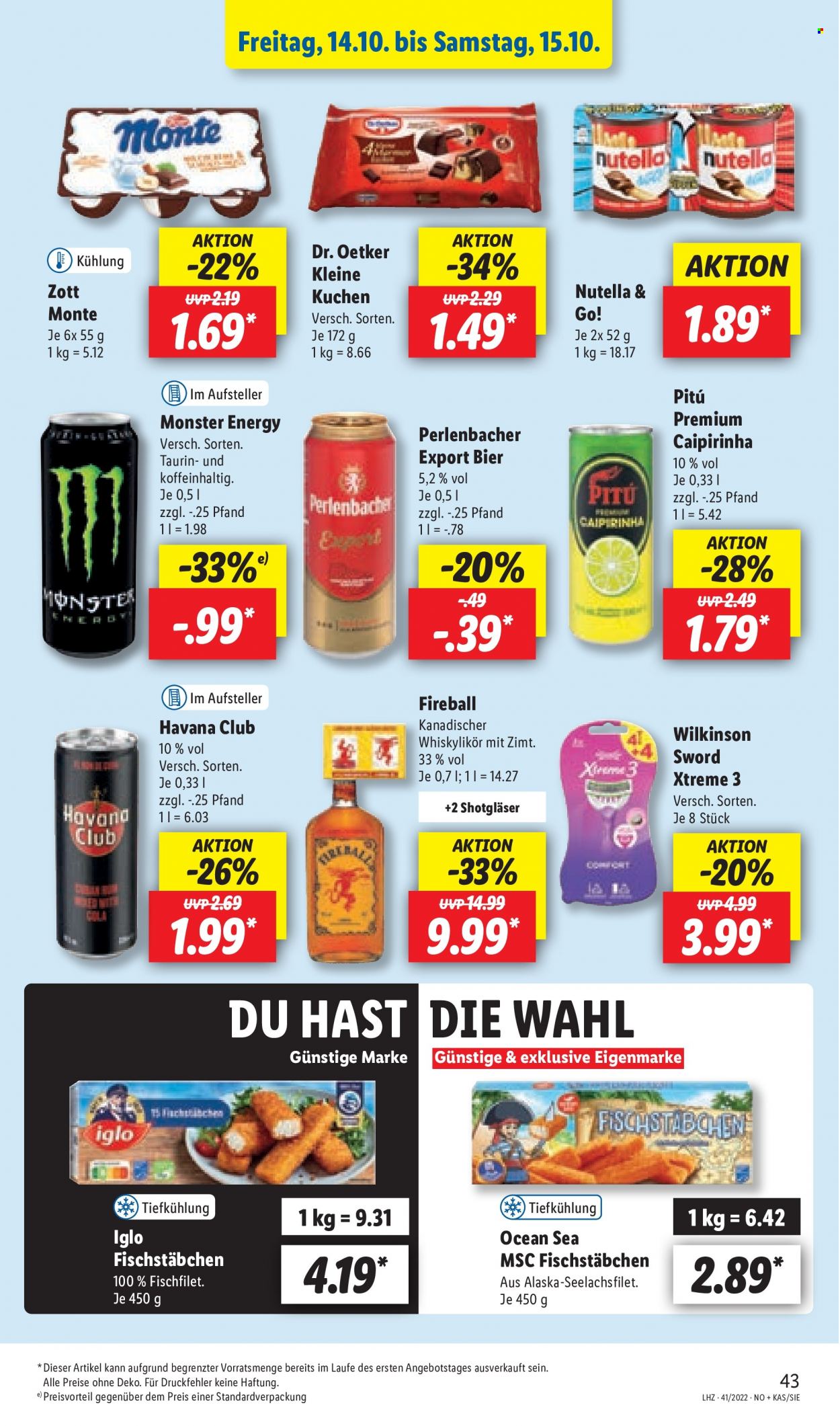 Lidl Prospekte  - 10.10.2022 - 15.10.2022. Seite 45