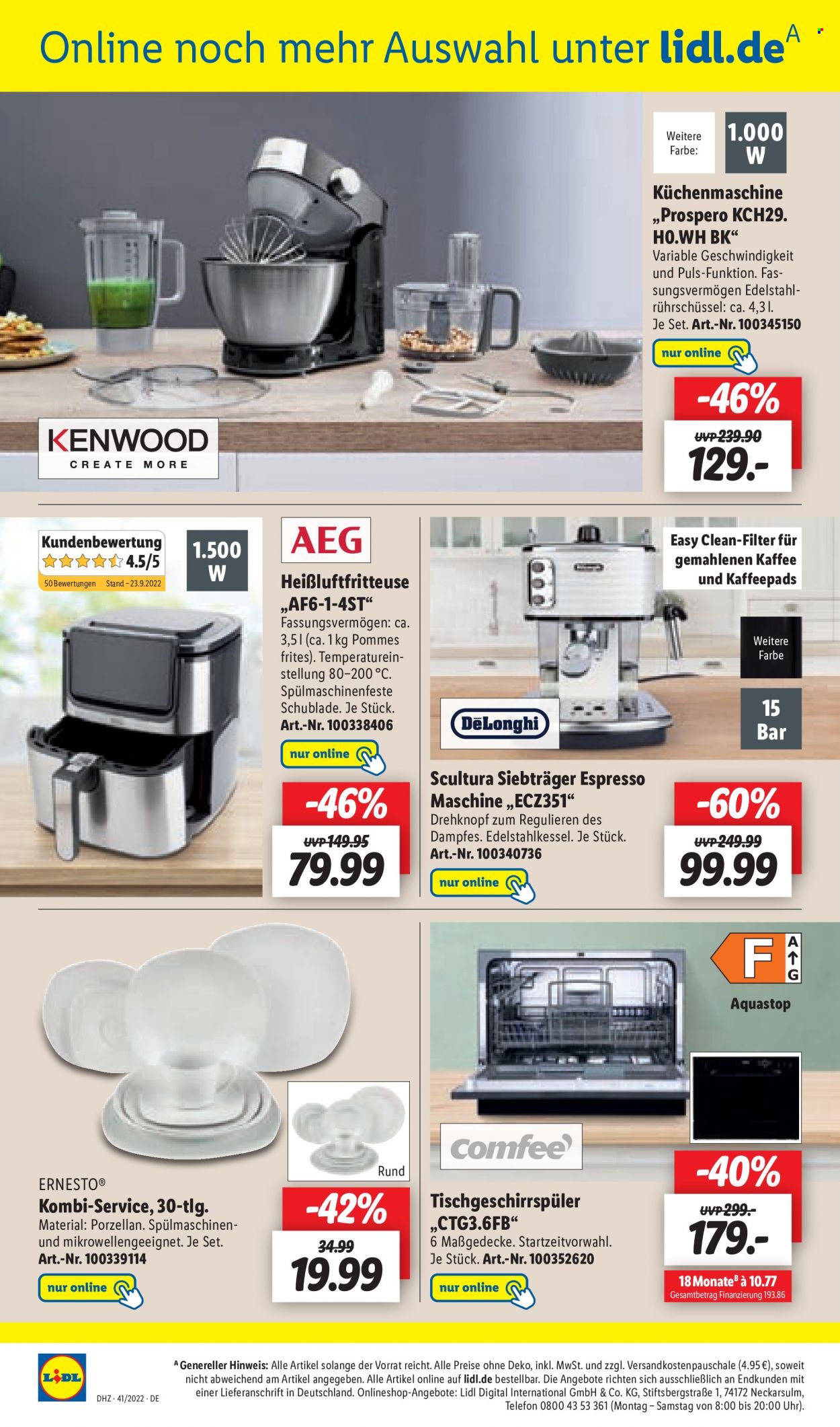 Lidl Prospekte  - 10.10.2022 - 15.10.2022. Seite 52