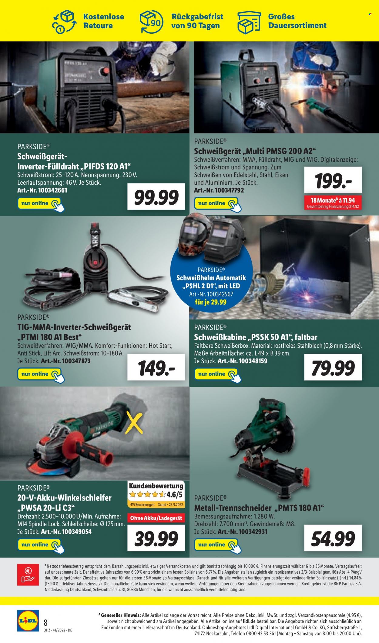 Lidl Prospekte  - 10.10.2022 - 15.10.2022. Seite 58