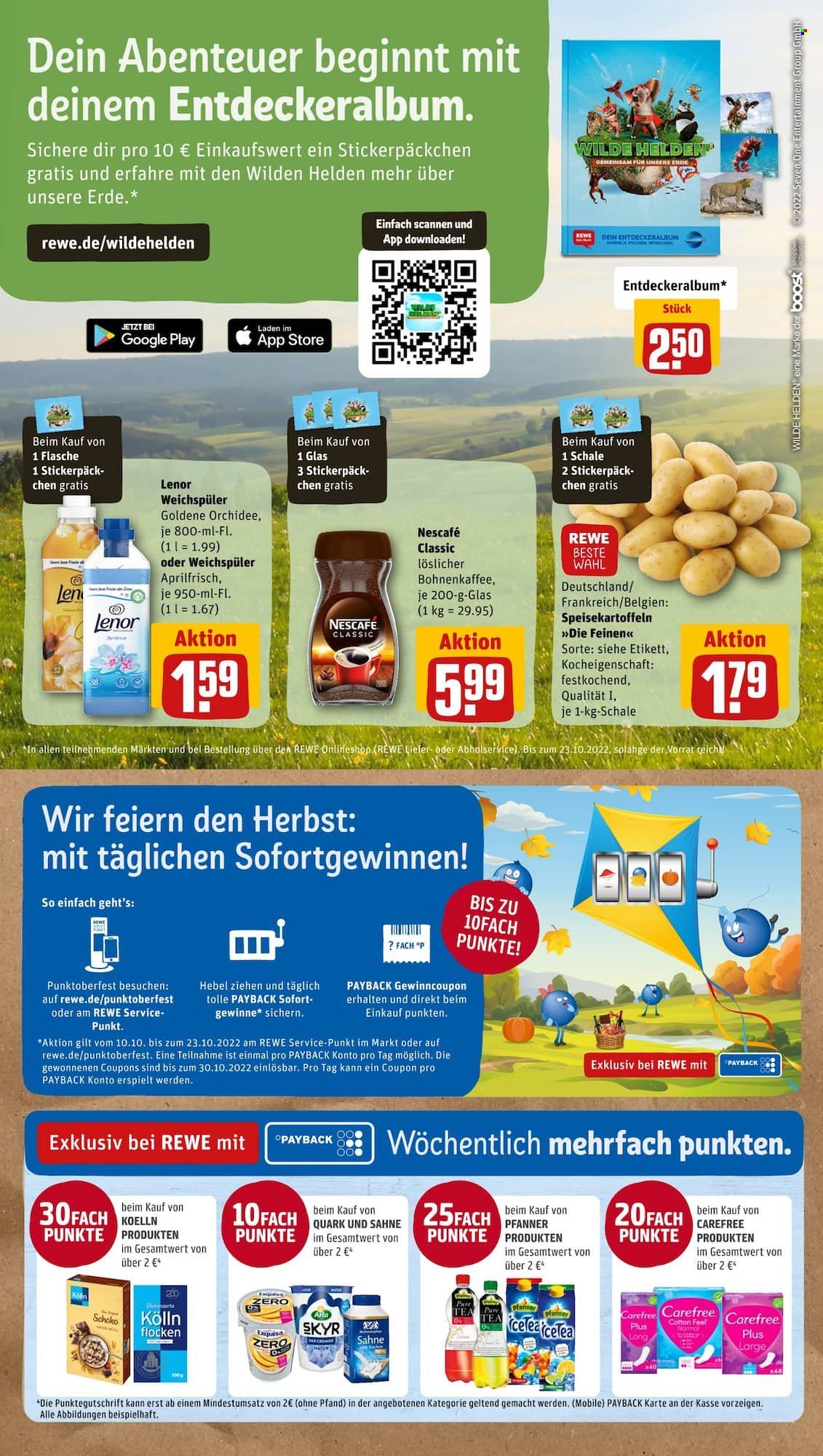 REWE Prospekte  - 10.10.2022 - 15.10.2022. Seite 13
