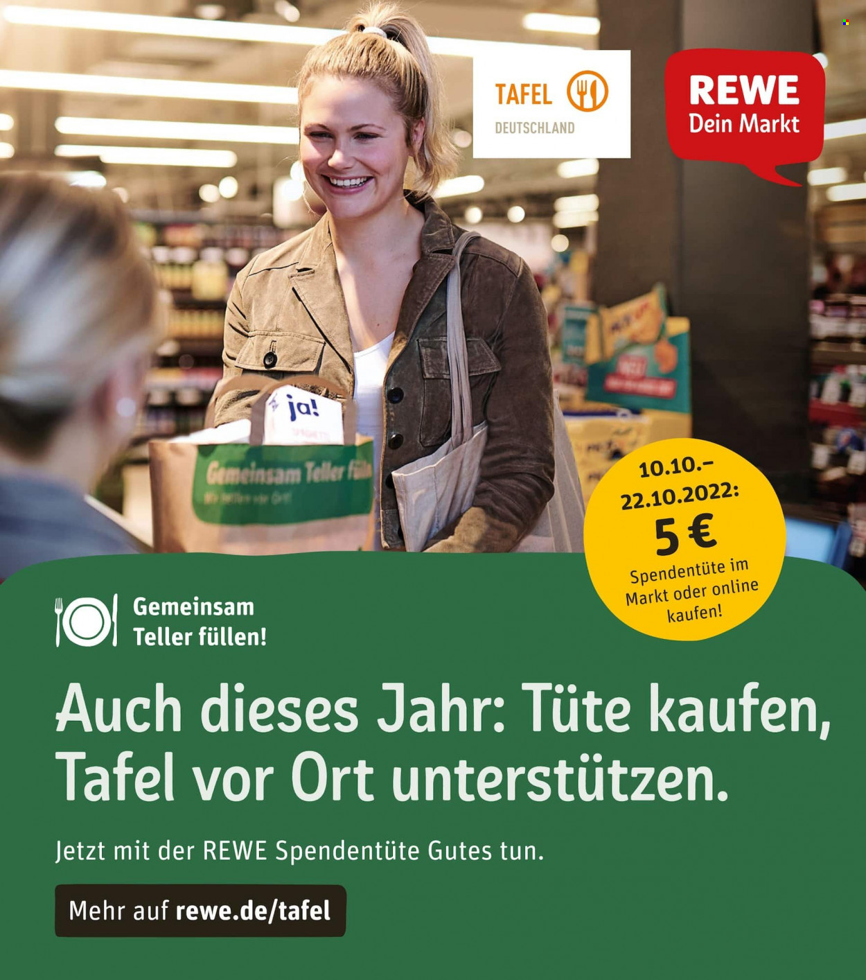 REWE Prospekte  - 10.10.2022 - 15.10.2022. Seite 2
