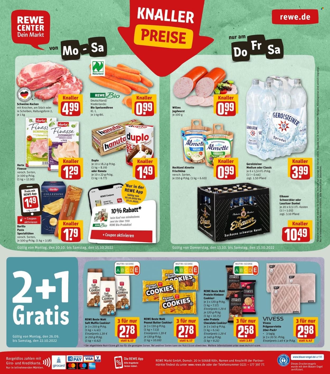 REWE Prospekte  - 10.10.2022 - 15.10.2022. Seite 24