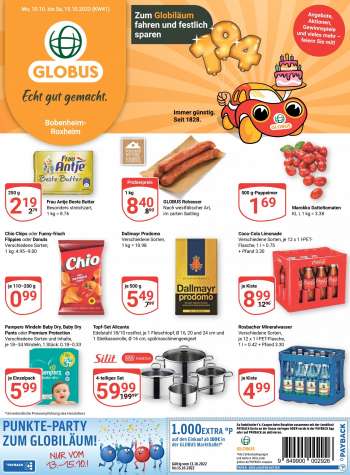 Prospekte Globus - 10.10.2022 - 15.10.2022.