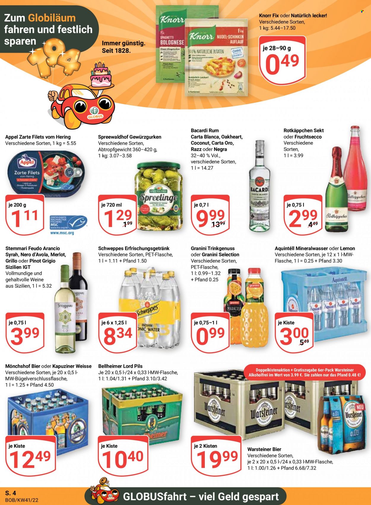 Globus Prospekte  - 10.10.2022 - 15.10.2022. Seite 4