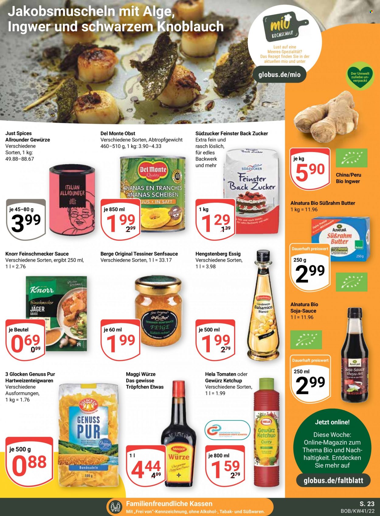 Globus Prospekte  - 10.10.2022 - 15.10.2022. Seite 23