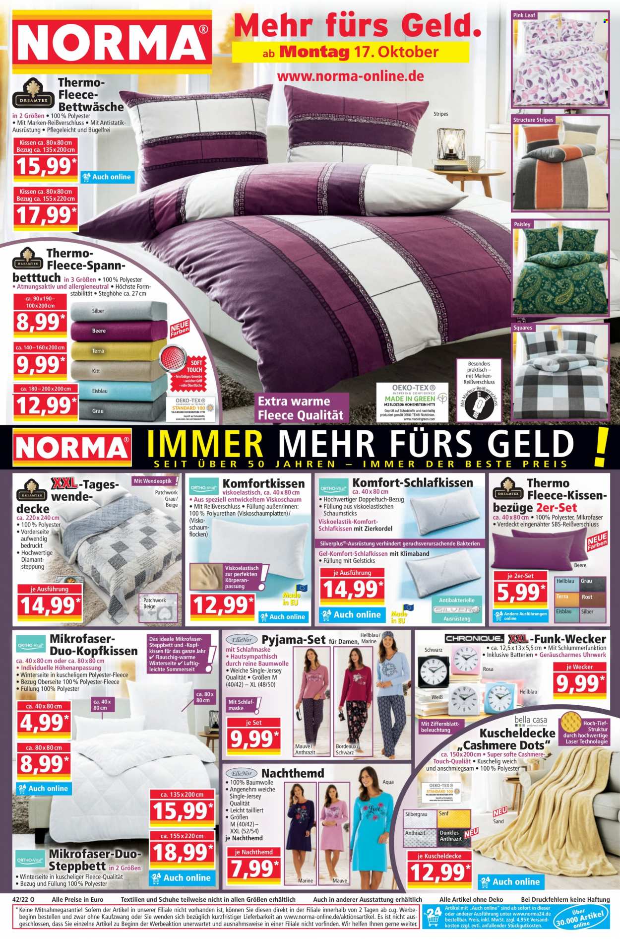 Norma Prospekte  - 17.10.2022 - 23.10.2022. Seite 1