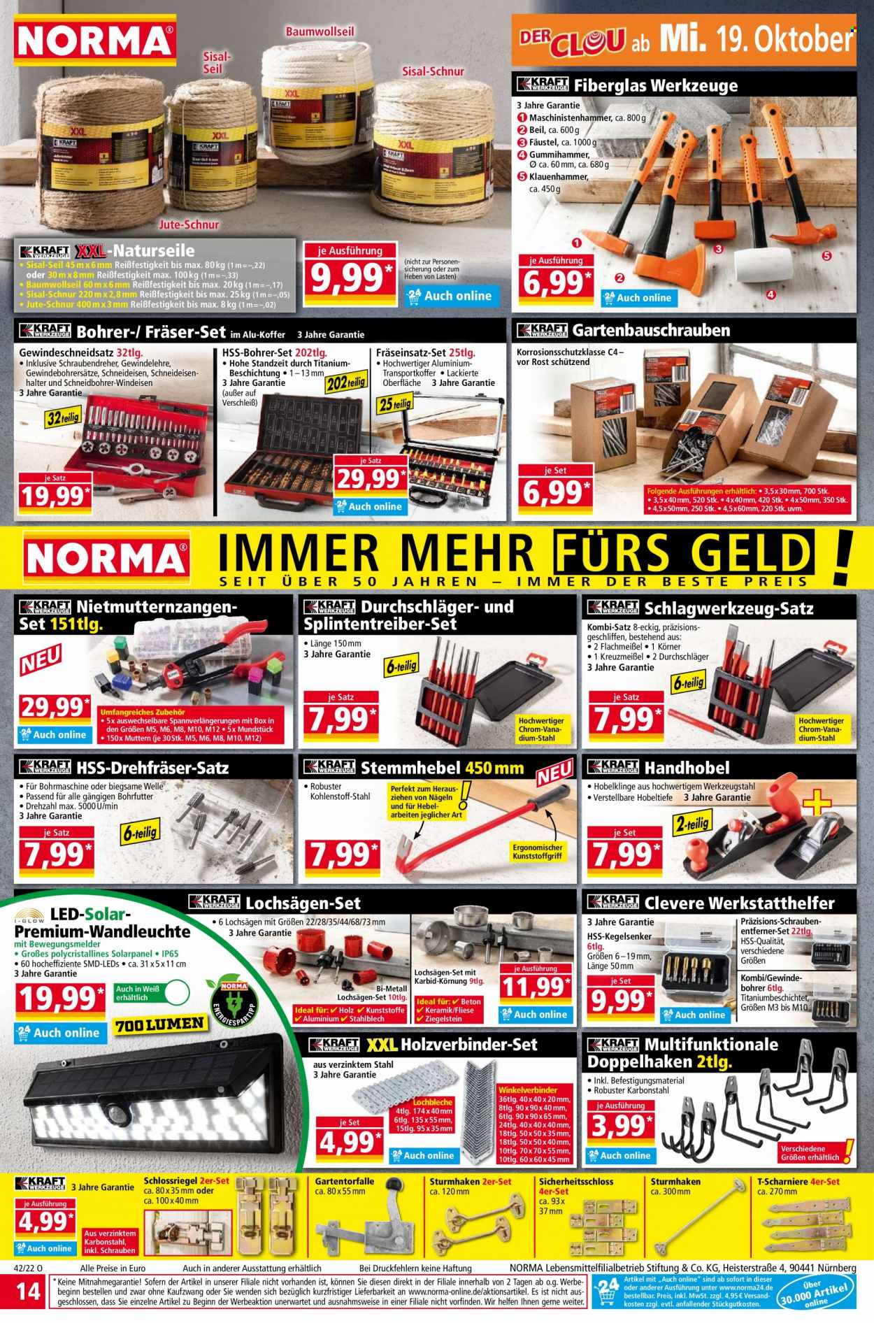 Norma Prospekte  - 17.10.2022 - 23.10.2022. Seite 14