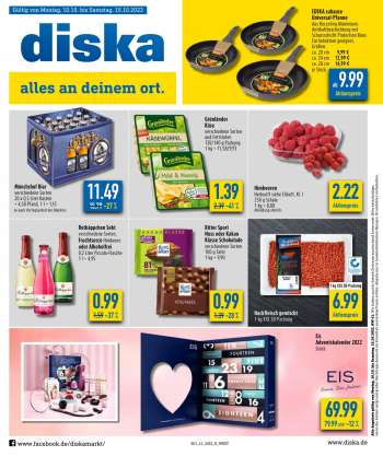 Prospekte Diska - 10.10.2022 - 15.10.2022.