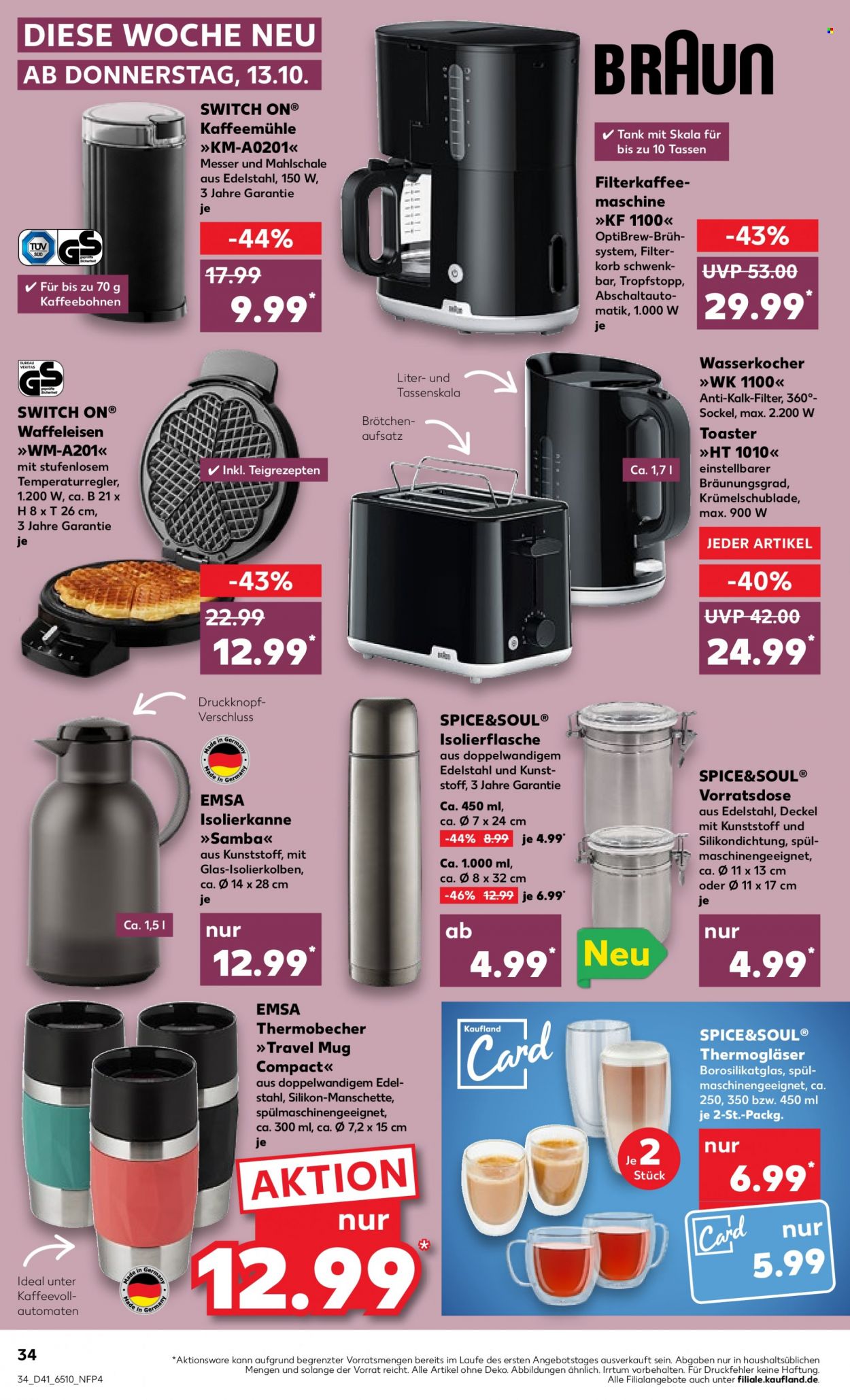 Kaufland Prospekte  - 13.10.2022 - 19.10.2022. Seite 34