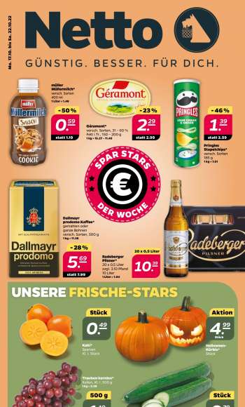 Prospekte Netto - 17.10.2022 - 22.10.2022.
