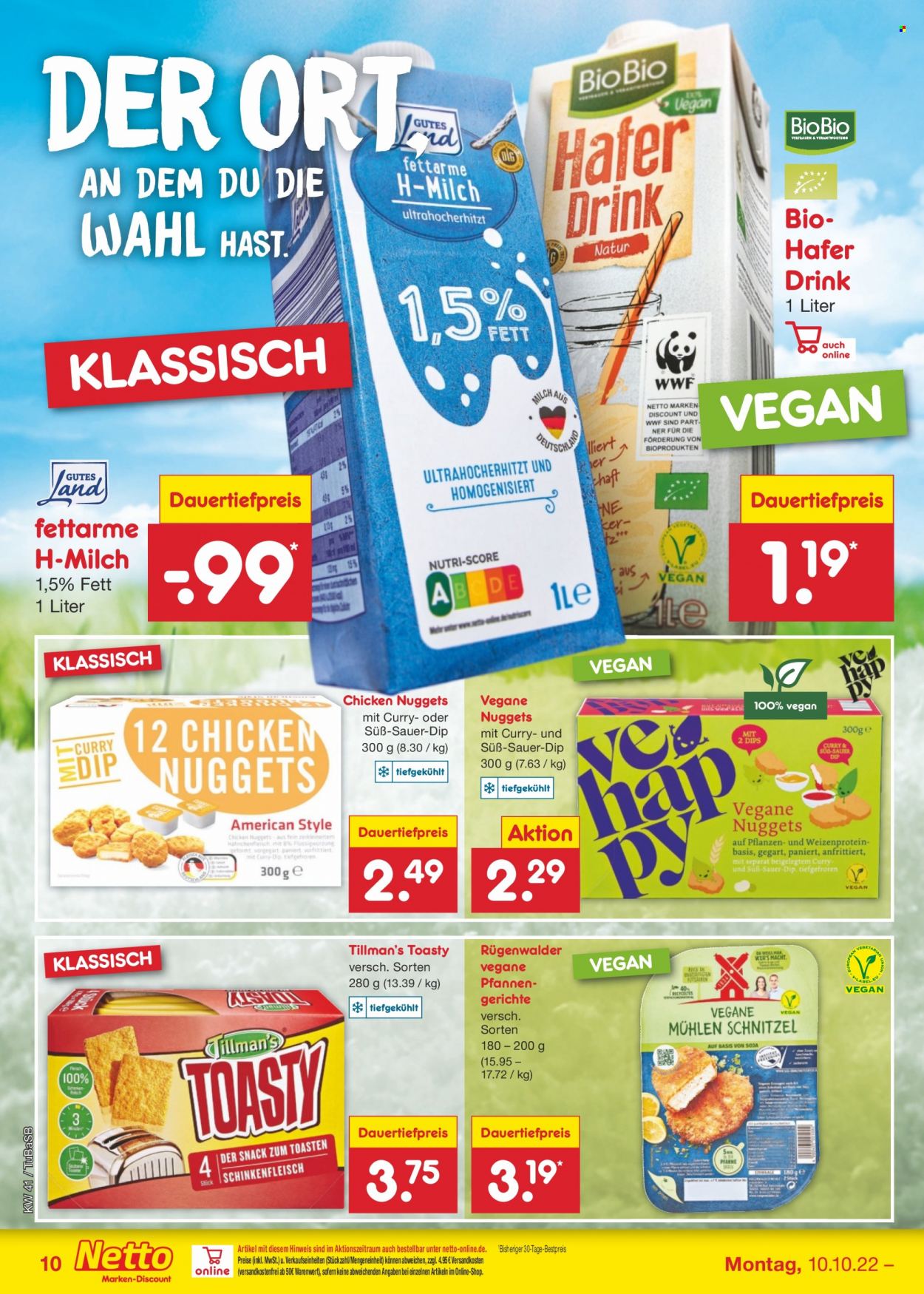 Netto Marken-Discount Prospekte  - 10.10.2022 - 15.10.2022. Seite 10