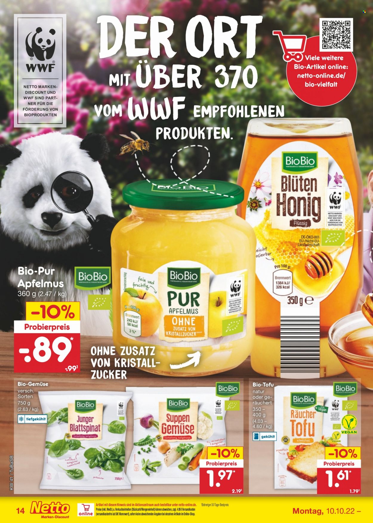 Netto Marken-Discount Prospekte  - 10.10.2022 - 15.10.2022. Seite 14