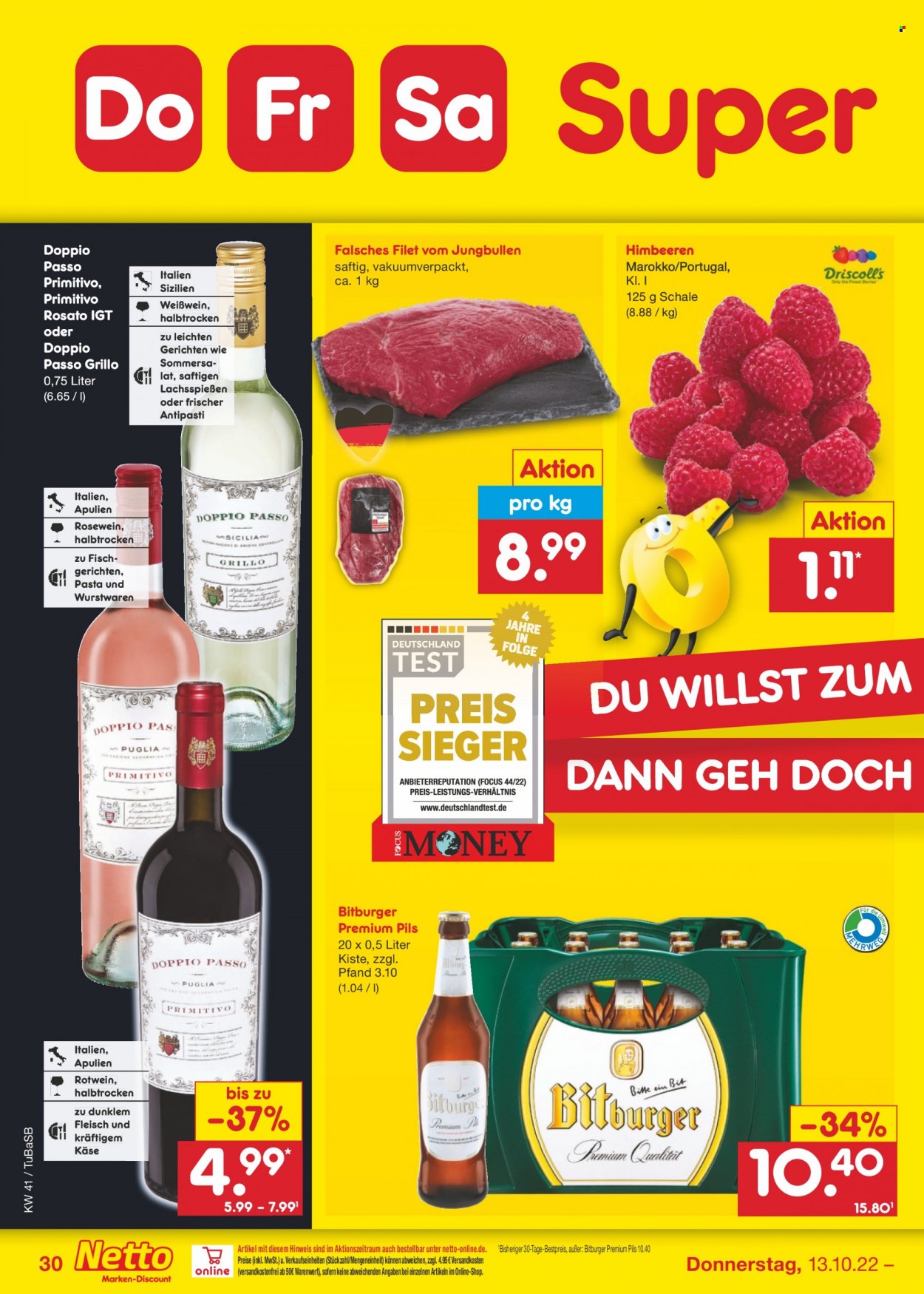 Netto Marken-Discount Prospekte  - 10.10.2022 - 15.10.2022. Seite 30