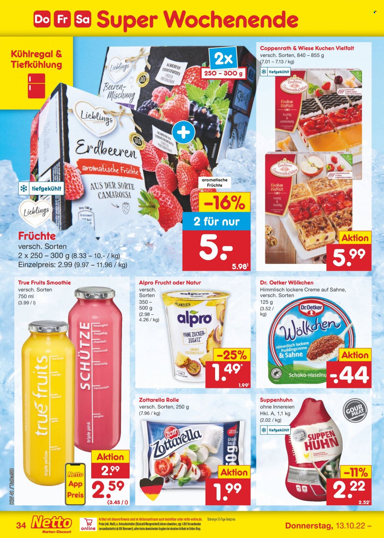 Netto Marken-Discount Prospekte  - 10.10.2022 - 15.10.2022. Seite 34