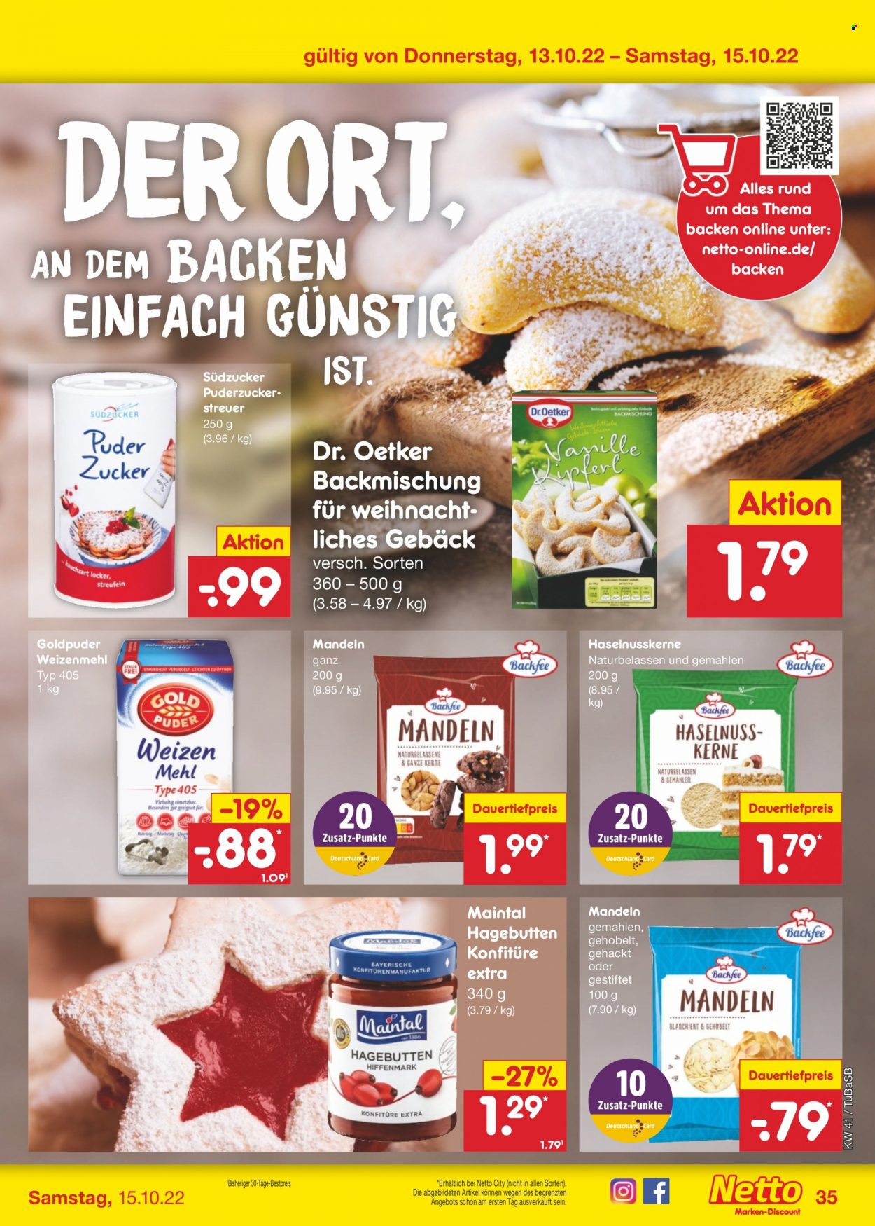 Netto Marken-Discount Prospekte  - 10.10.2022 - 15.10.2022. Seite 35