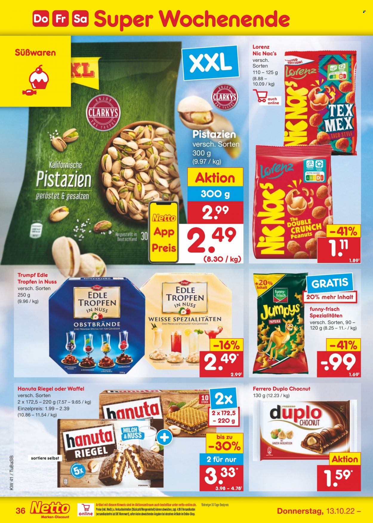 Netto Marken-Discount Prospekte  - 10.10.2022 - 15.10.2022. Seite 36