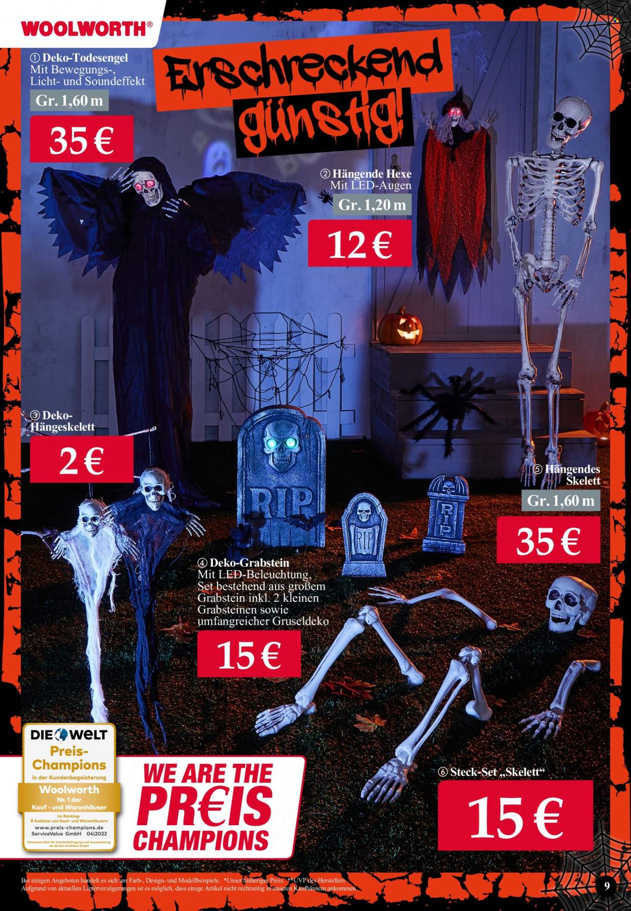 Woolworth Prospekte  - 12.10.2022 - 22.10.2022. Seite 9