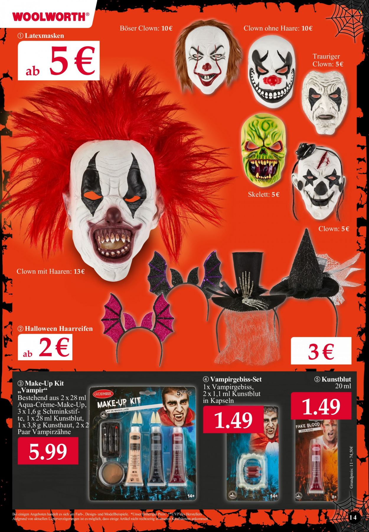 Woolworth Prospekte  - 12.10.2022 - 22.10.2022. Seite 14
