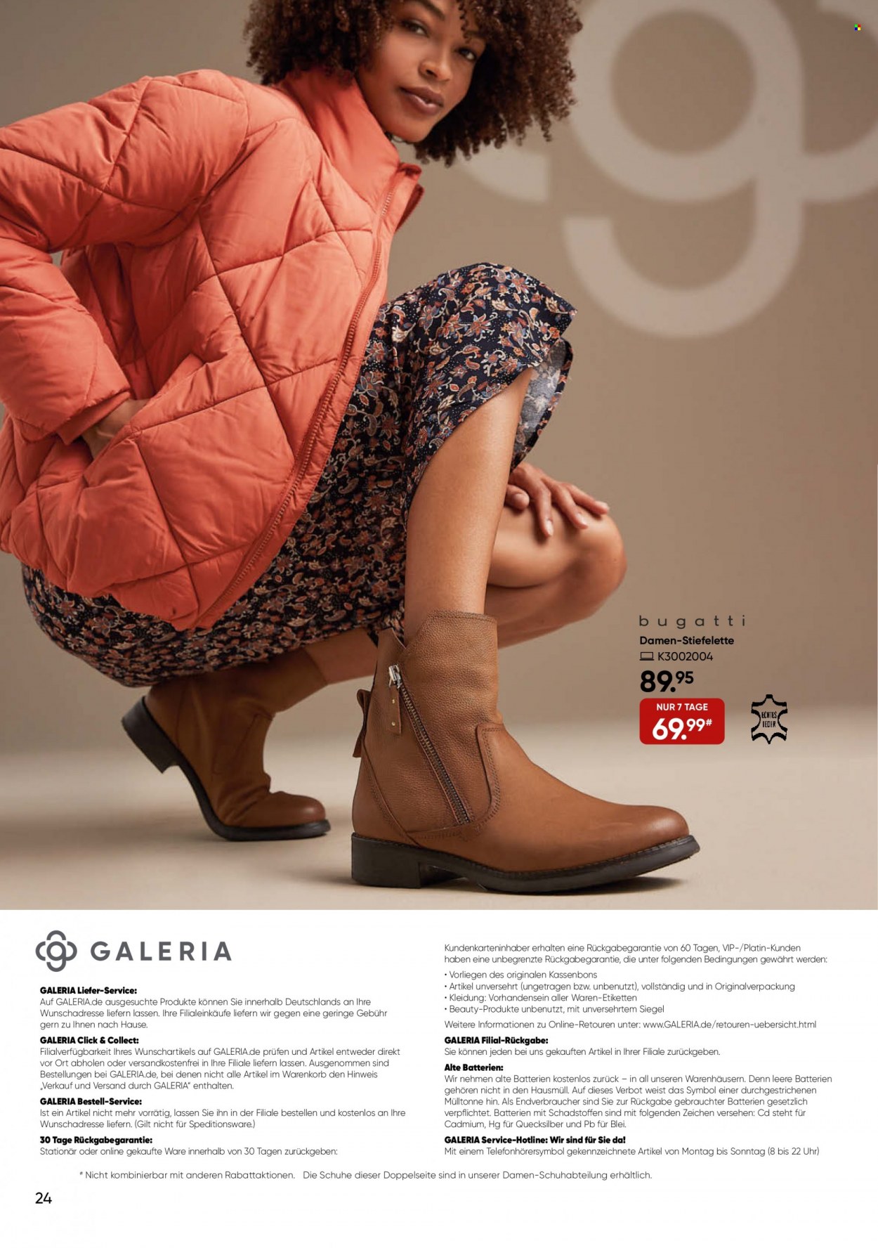 GALERIA Karstadt Kaufhof Prospekte  - 12.10.2022 - 18.10.2022. Seite 24