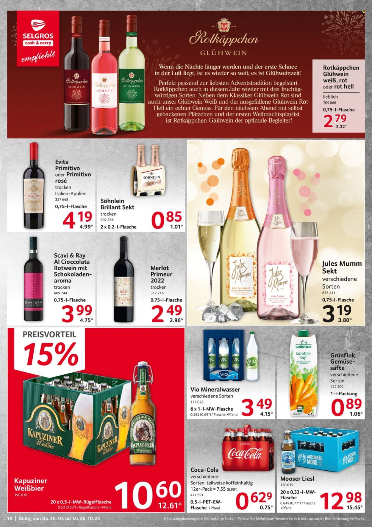 Selgros Prospekte  - 20.10.2022 - 26.10.2022. Seite 18