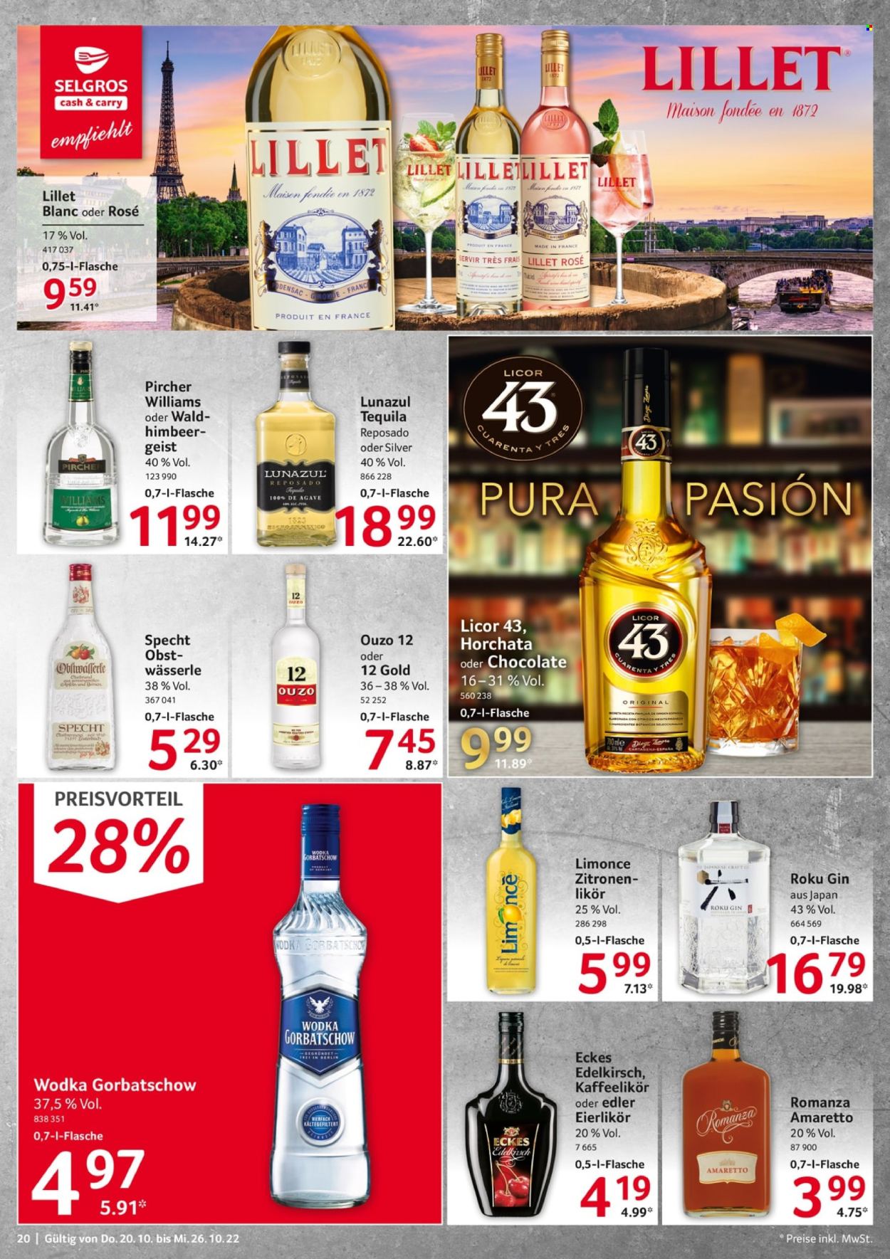 Selgros Prospekte  - 20.10.2022 - 26.10.2022. Seite 20