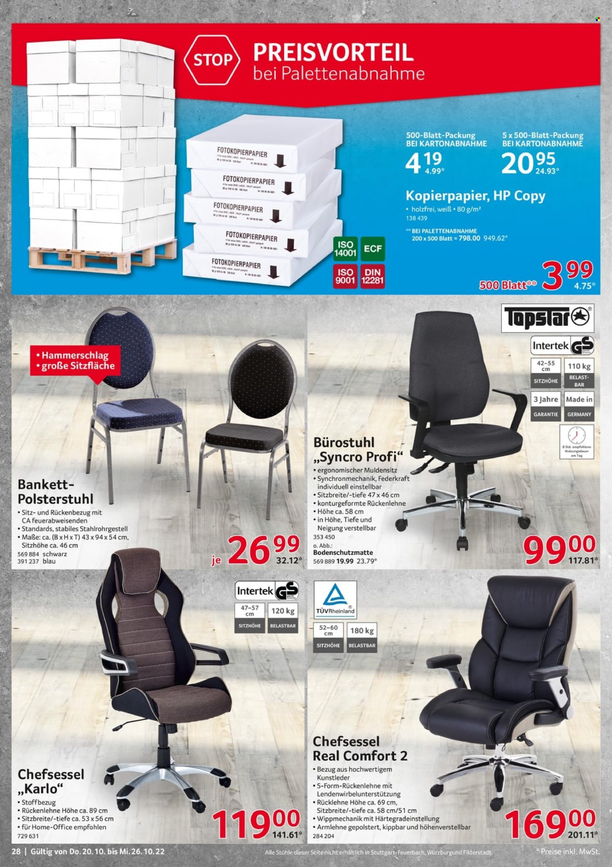 Selgros Prospekte  - 20.10.2022 - 26.10.2022. Seite 28