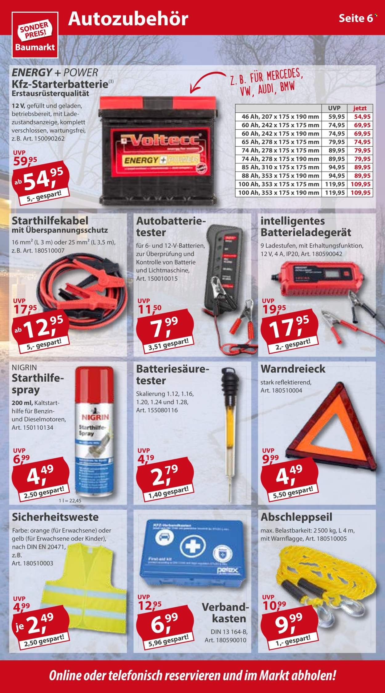 Sonderpreis-Baumarkt Prospekte  - 22.10.2022 - 28.10.2022. Seite 6