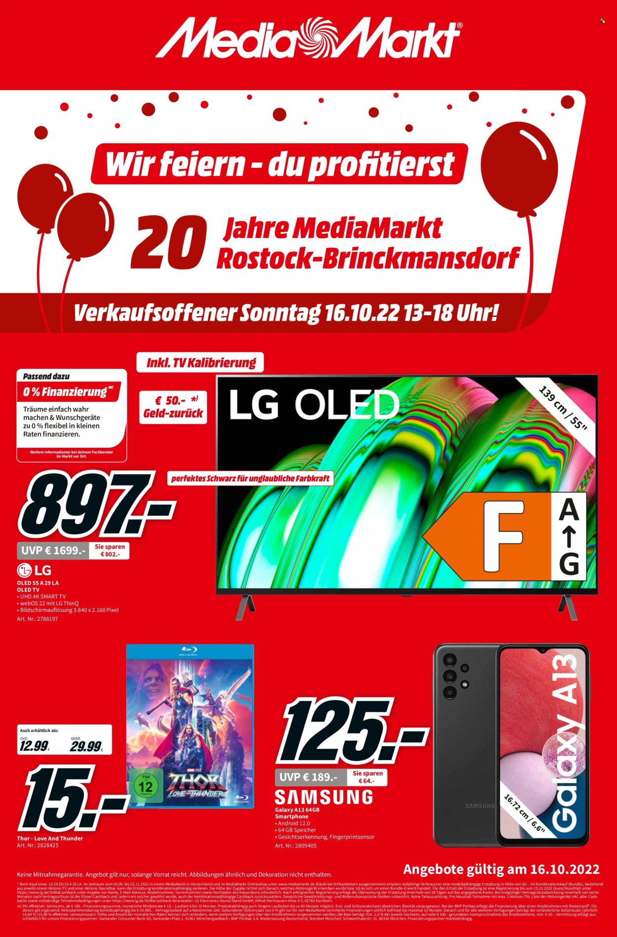 MediaMarkt Prospekte  - 16.10.2022 - 16.10.2022. Seite 1