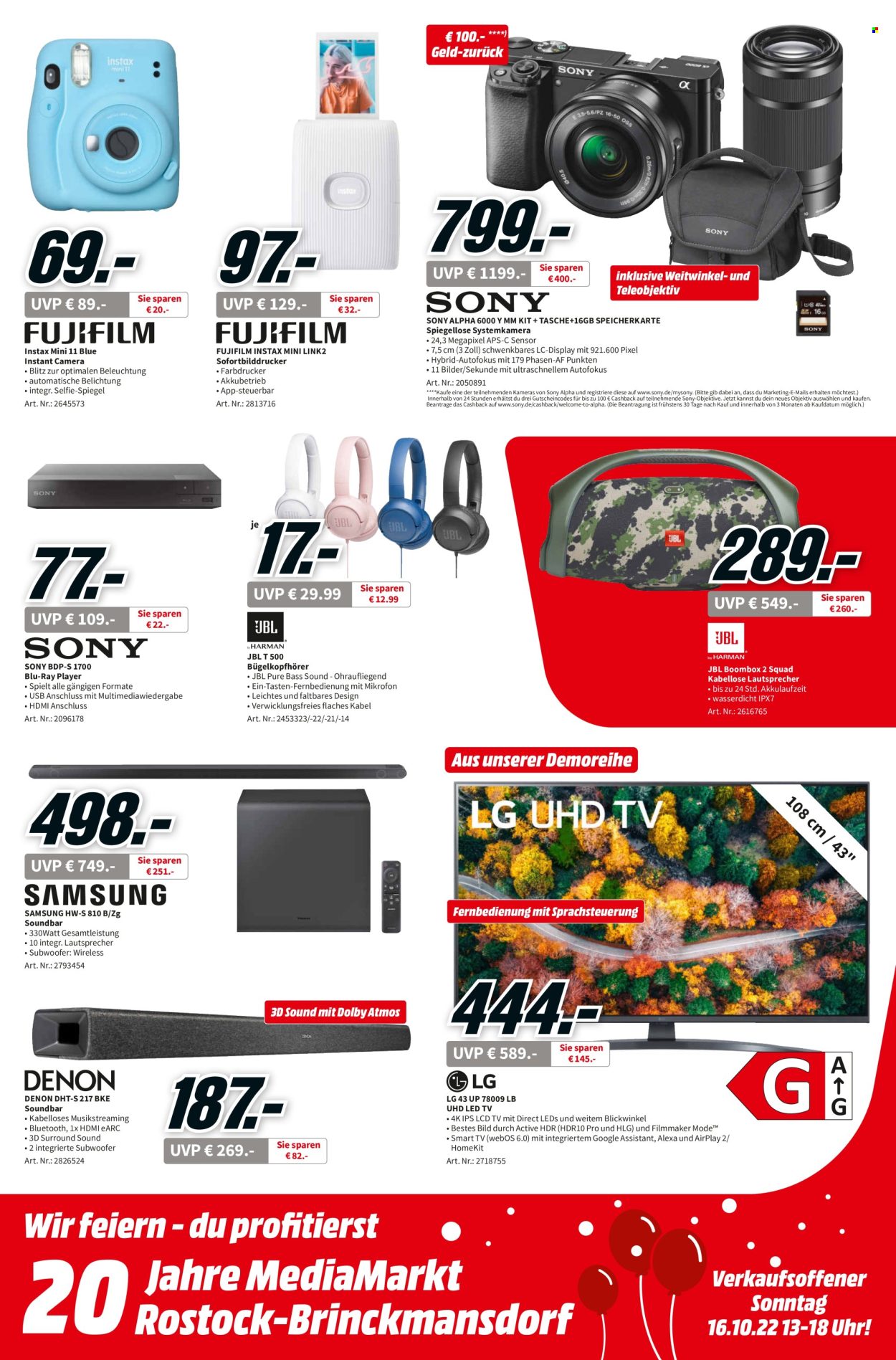 MediaMarkt Prospekte  - 16.10.2022 - 16.10.2022. Seite 3